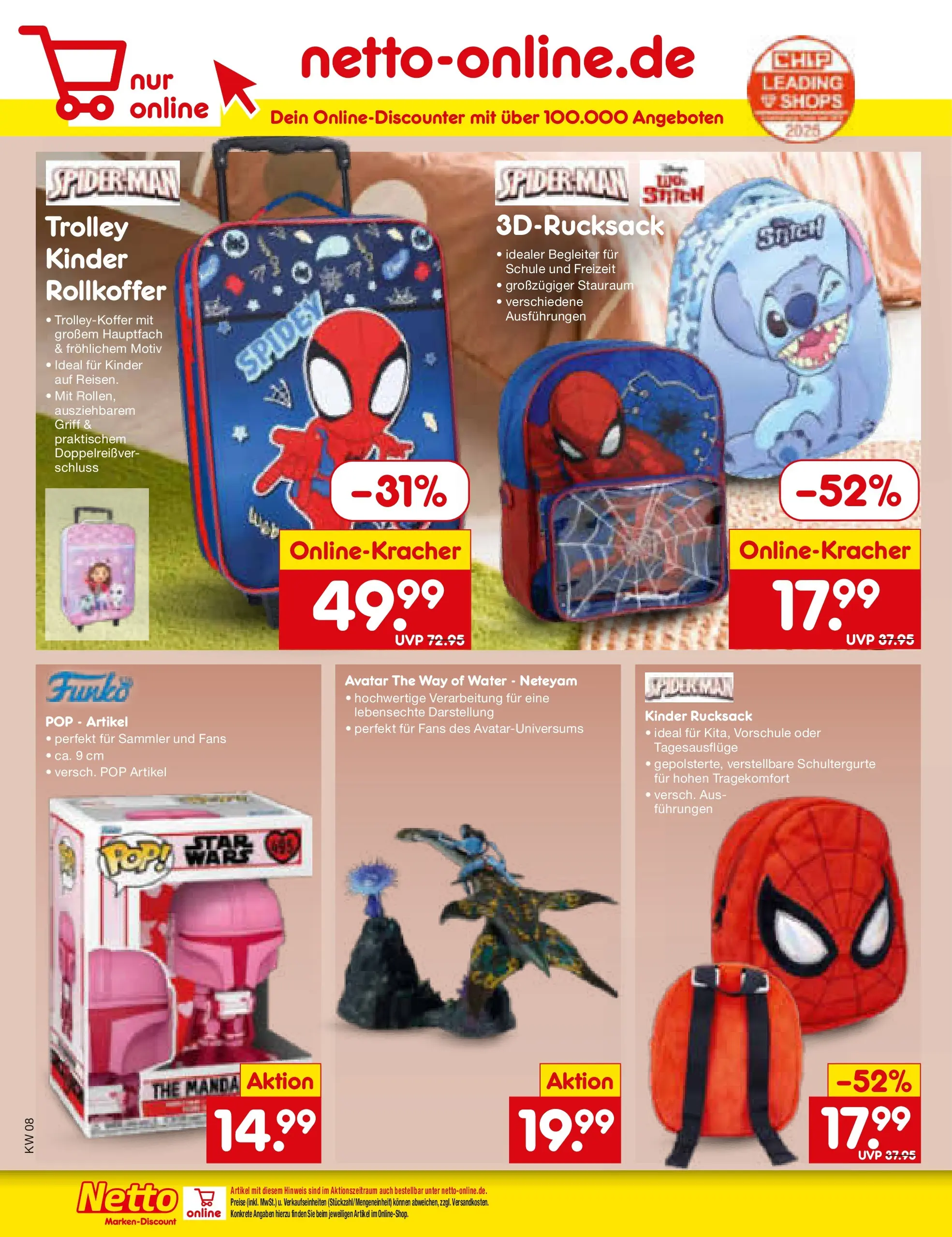 Netto Marken-Discount prospekt Buttenwiesen	 (ab 15.02.2026) » Angebote | Seite: 34 | Produkte: Rucksack