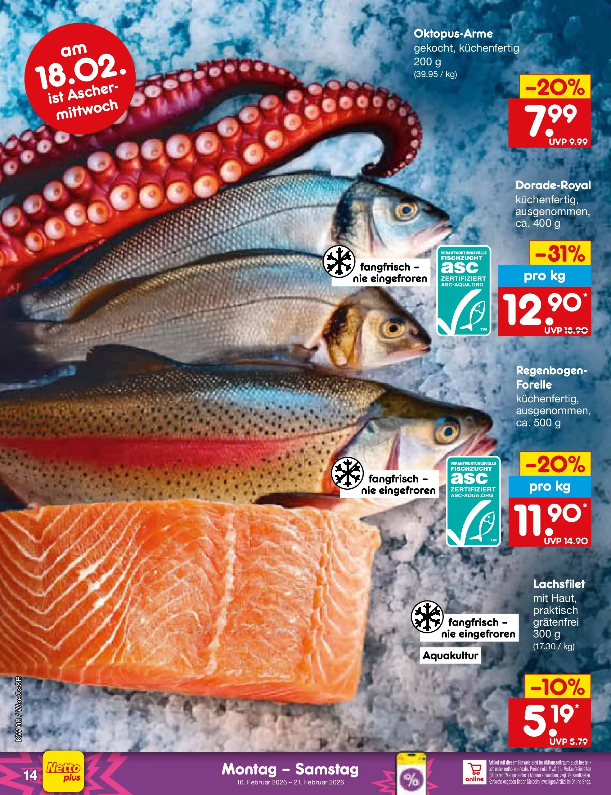Netto Marken-Discount prospekt Gemmingen	 (ab 15.02.2026) » Angebote | Seite: 16