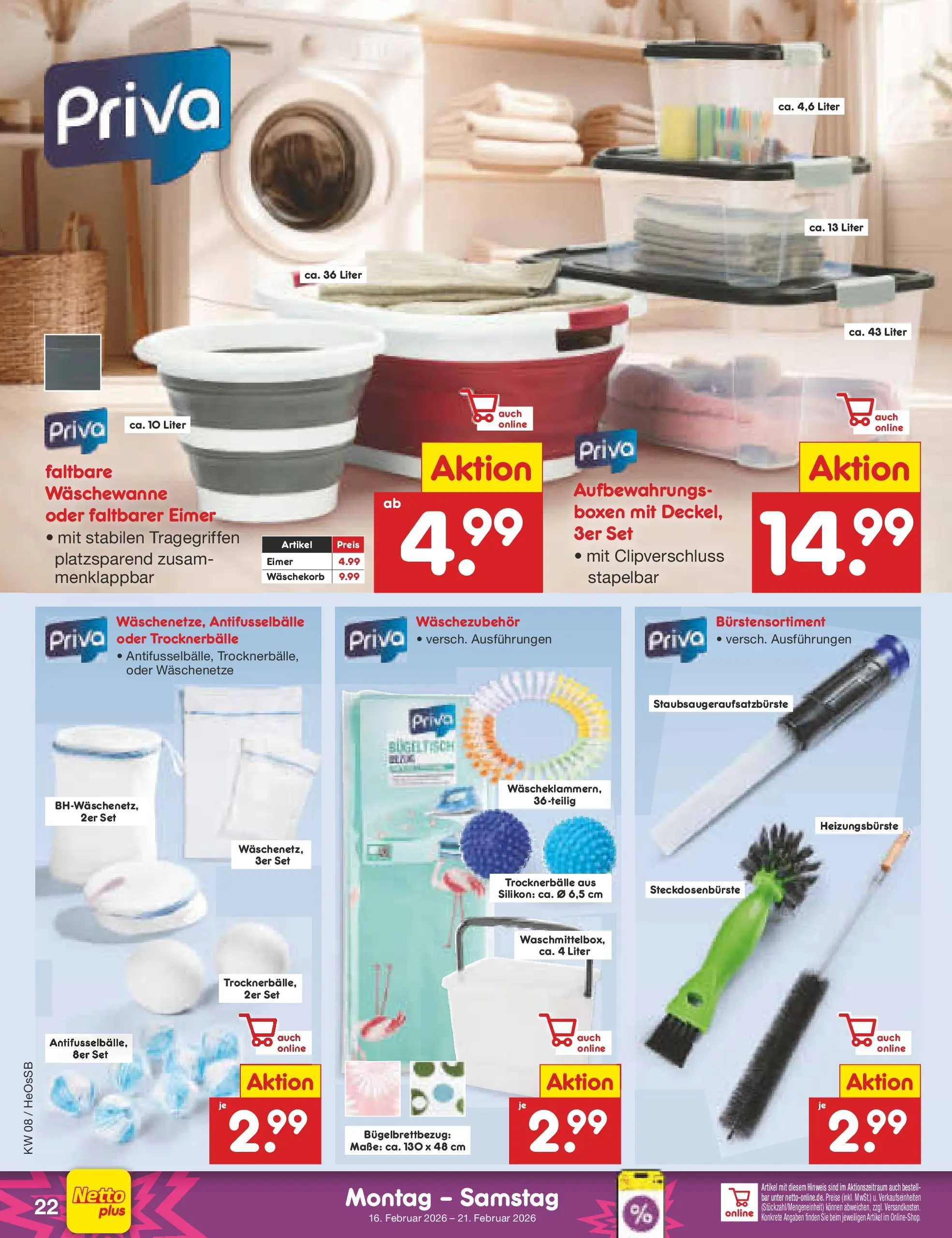 Netto Marken-Discount prospekt Kröpelin	 (ab 16.02.2026) » Angebote | Seite: 28