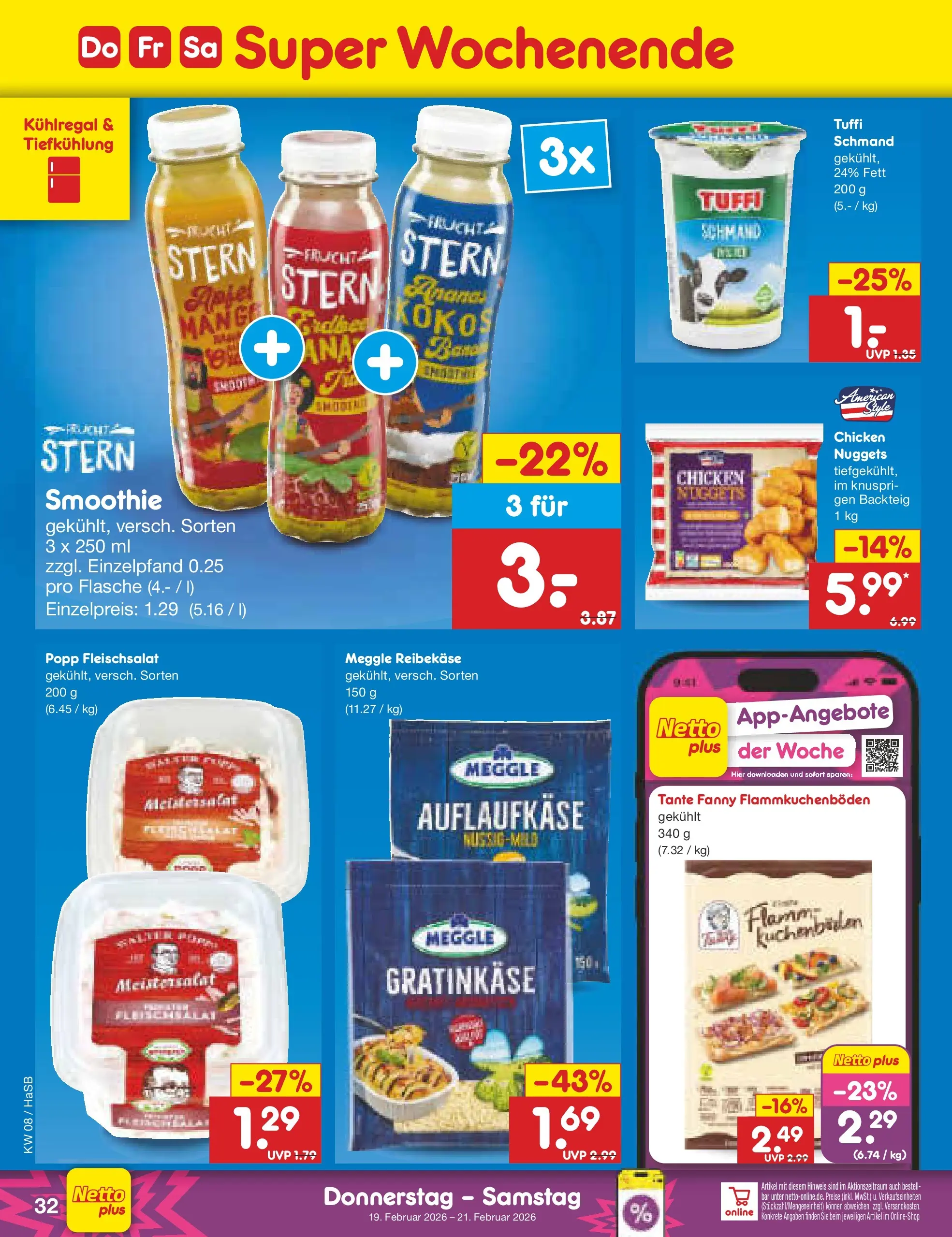 Netto Marken-Discount prospekt Wuppertal	 (ab 16.02.2026) » Angebote | Seite: 46 | Produkte: Reibekase
