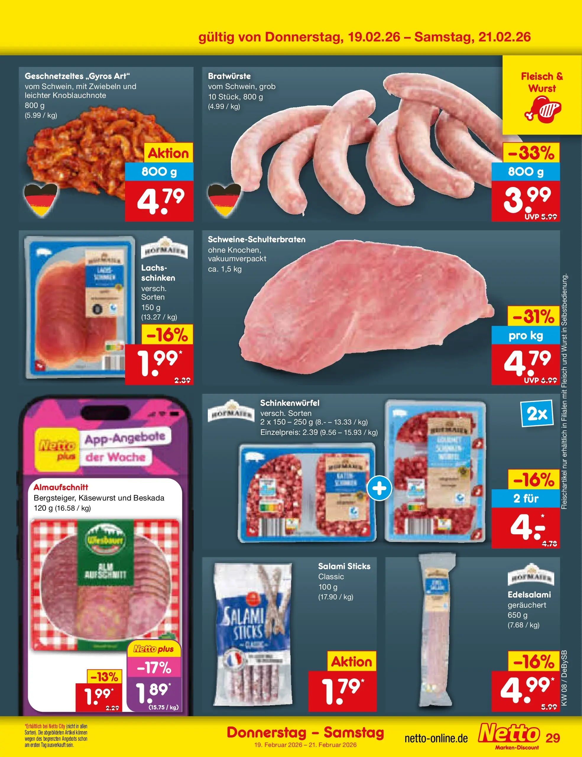 Netto Marken-Discount prospekt Thierhaupten	 (ab 15.02.2026) » Angebote | Seite: 43
