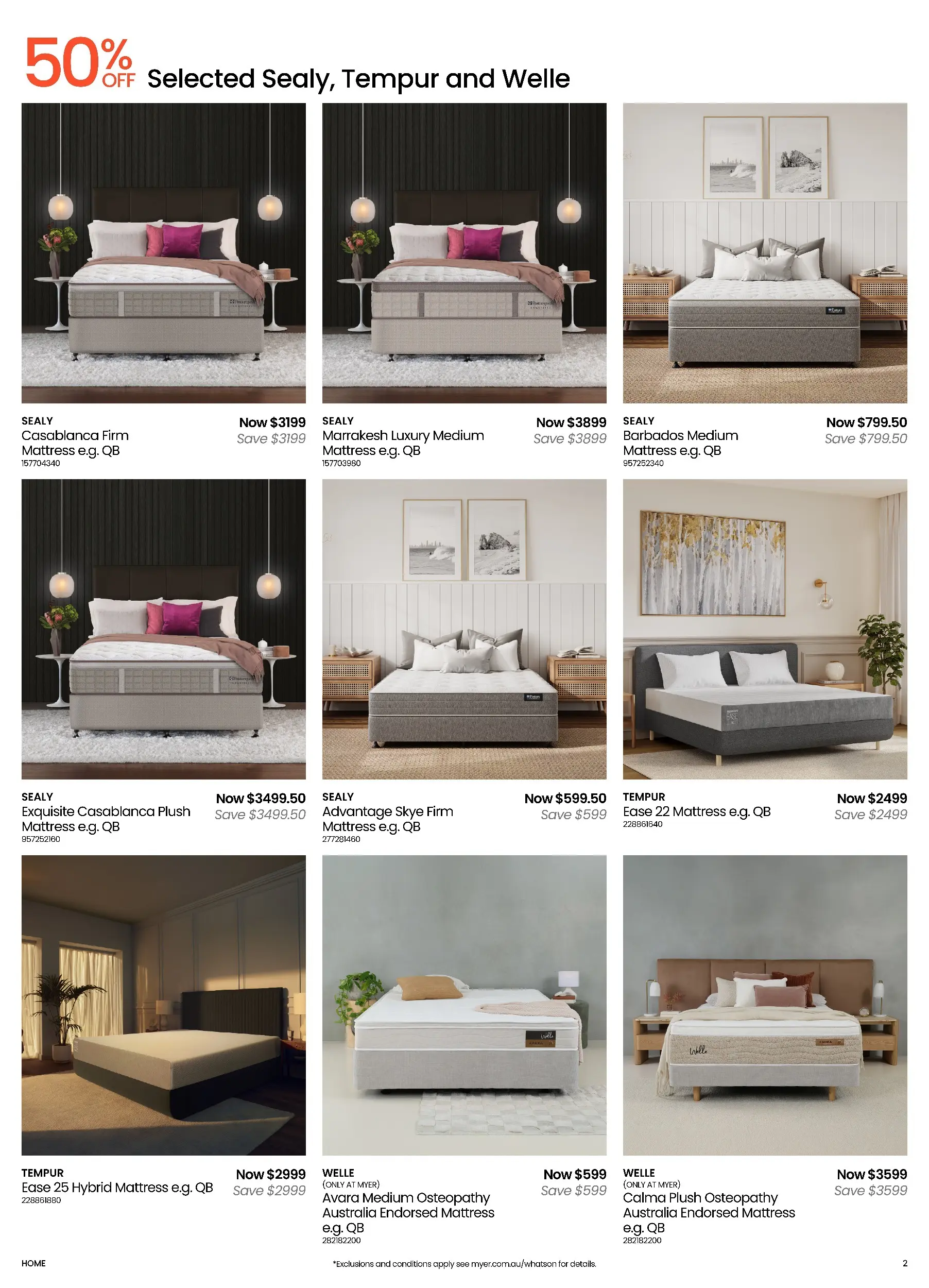 Myer - Home Essentials - Softgoods - 09/02/2026 > weekly / monthly specials | Page: 2