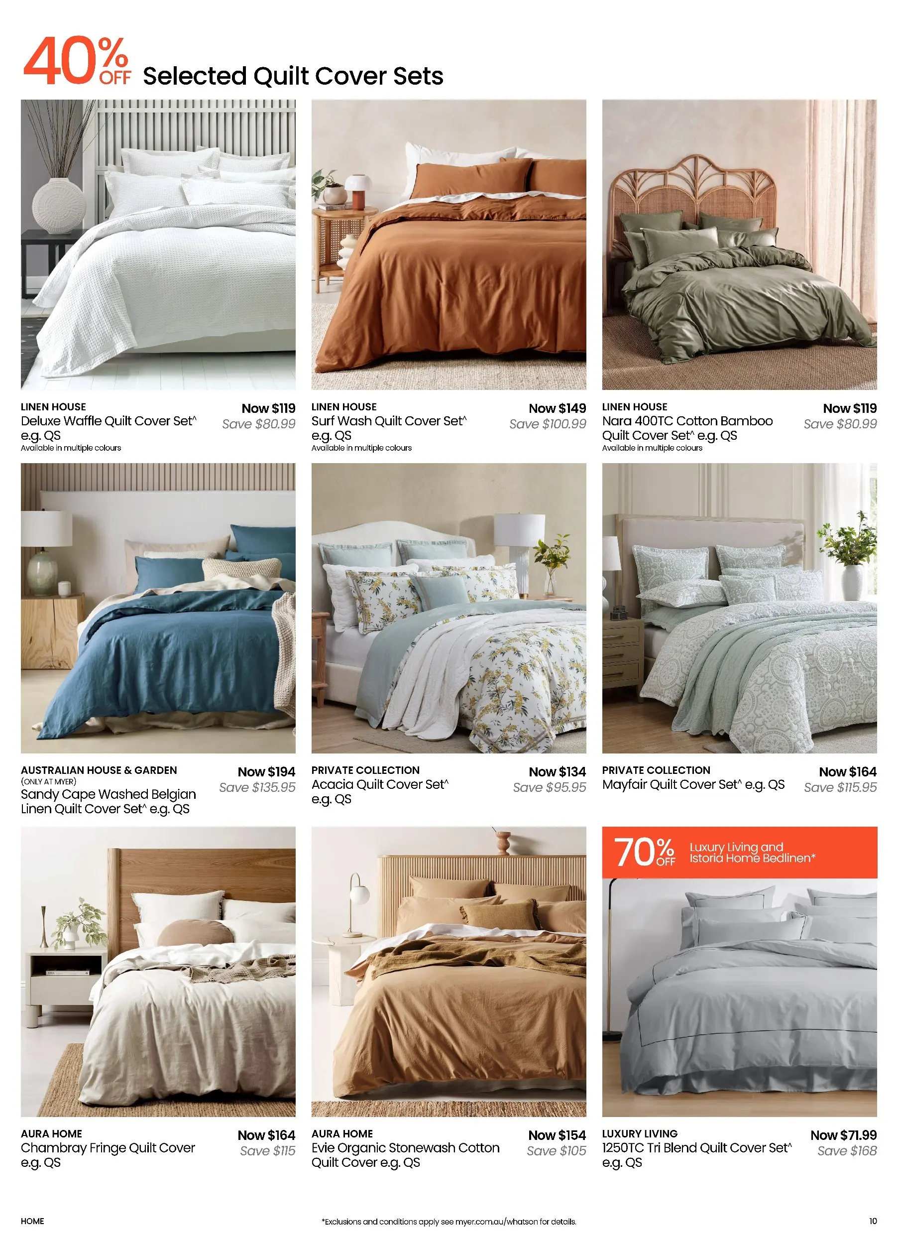 Myer - Home Essentials - Softgoods - 09/02/2026 > weekly / monthly specials | Page: 10