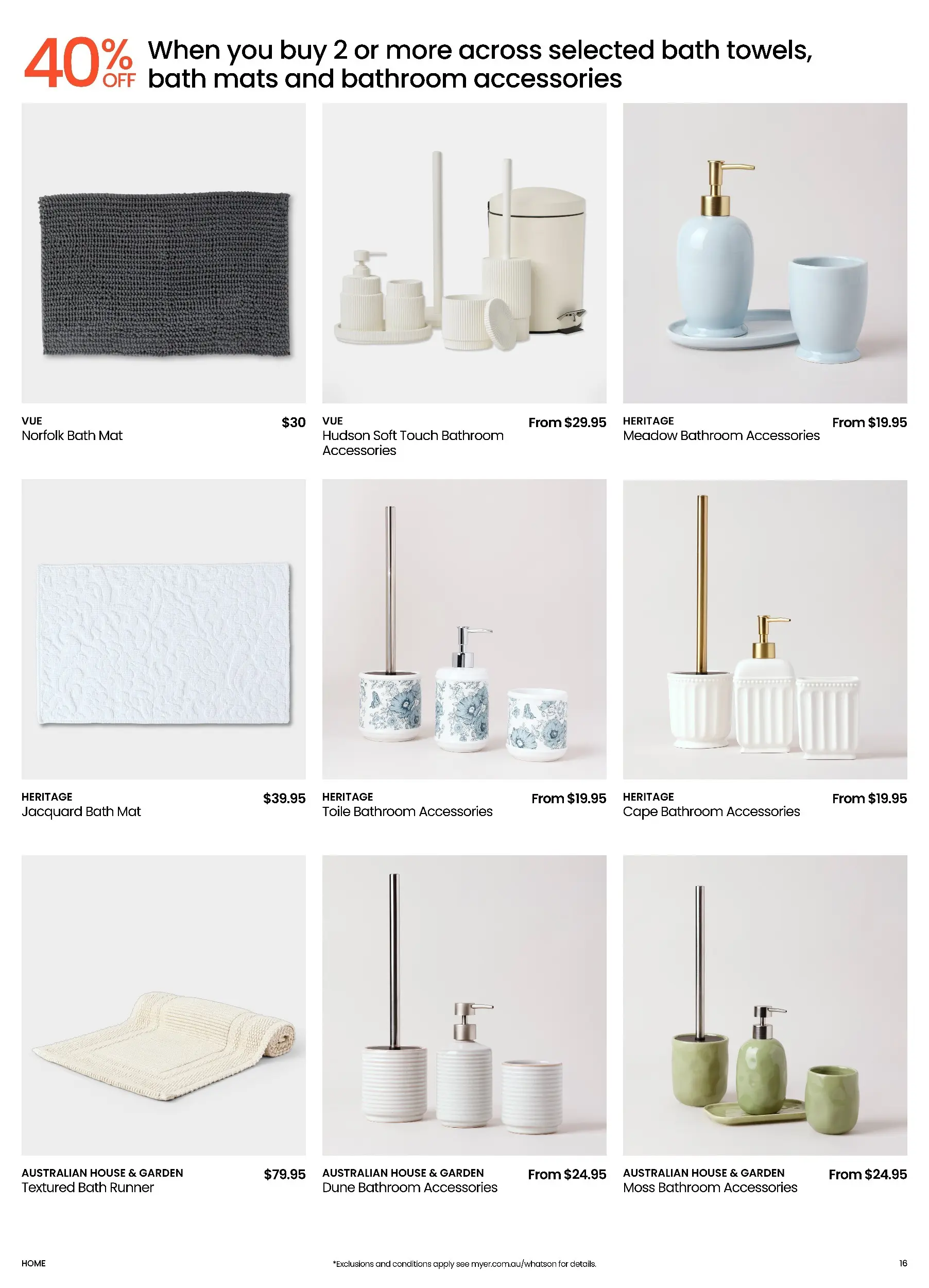 Myer - Home Essentials - Softgoods - 09/02/2026 > weekly / monthly specials | Page: 15
