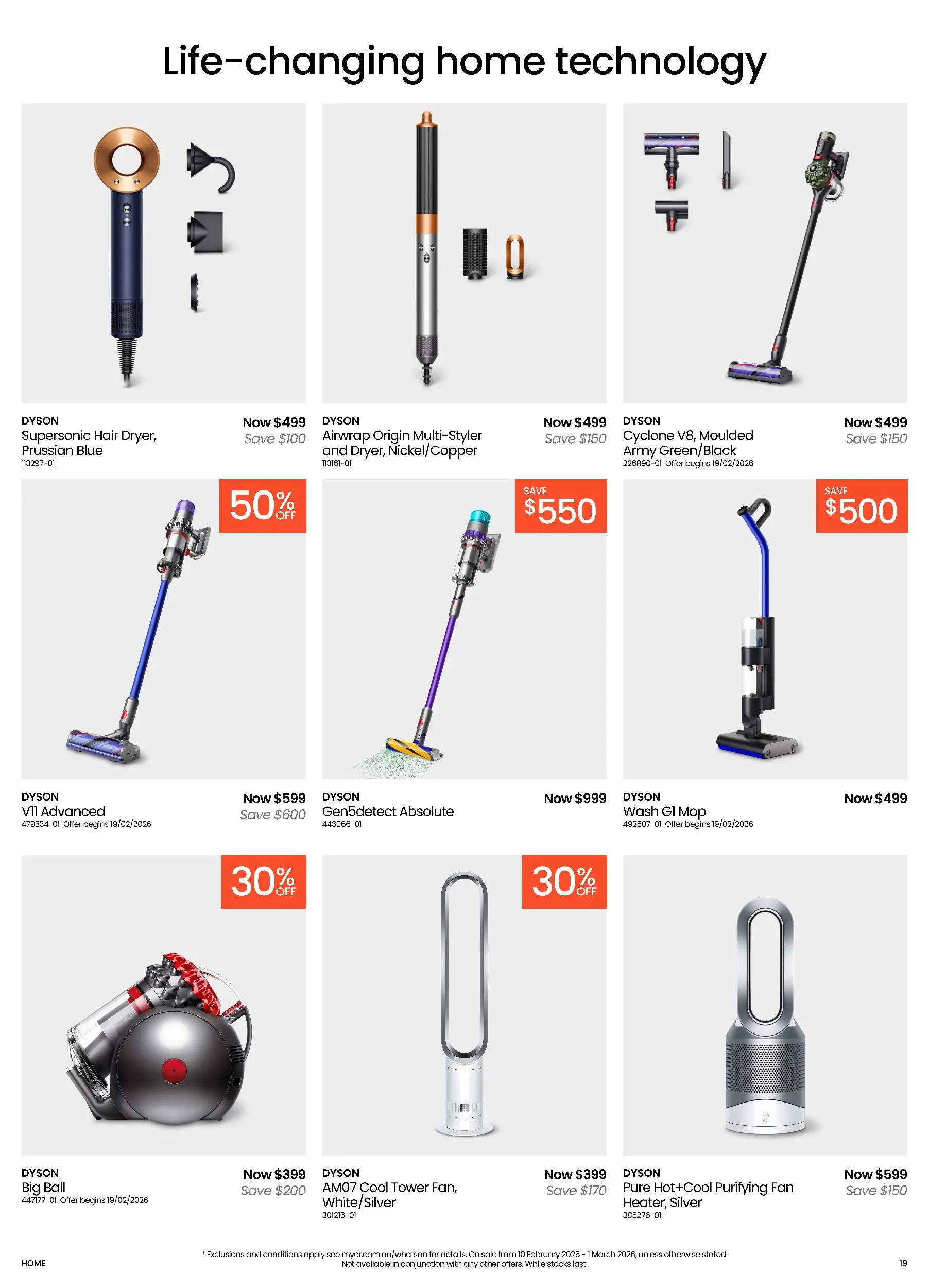 Myer - Home Essentials - Softgoods - 09/02/2026 > weekly / monthly specials | Page: 19