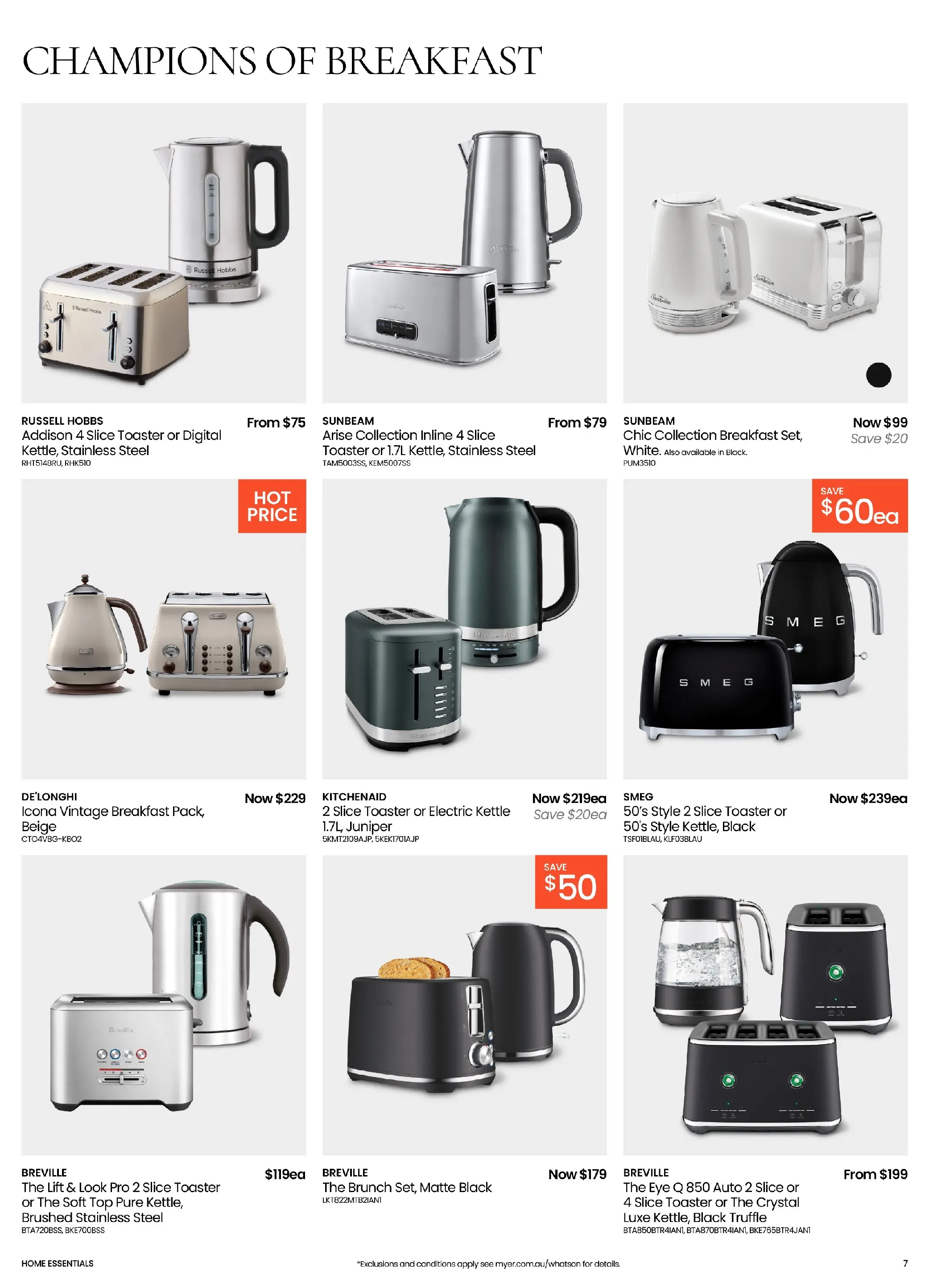 Myer - Home Essentials - Hardgoods - 09/02/2026 > weekly / monthly specials | Page: 7