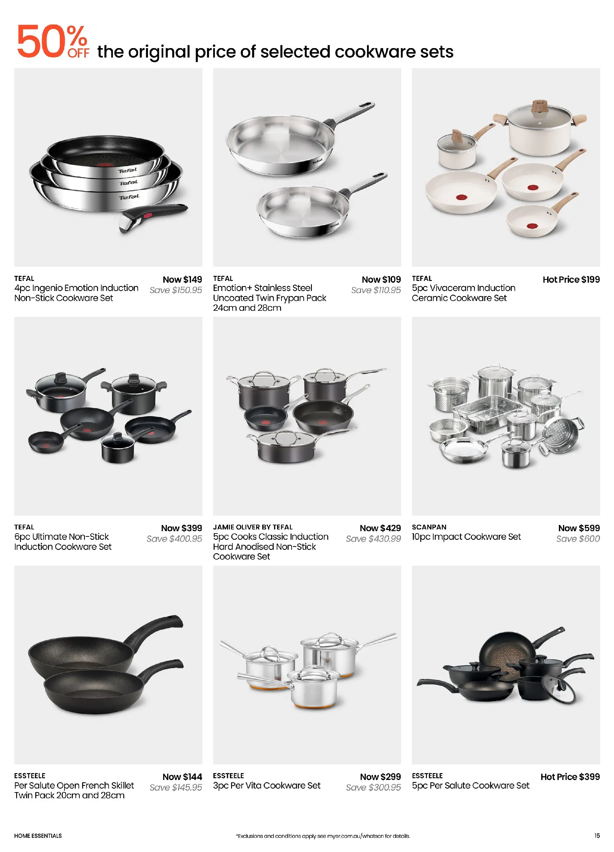 Myer - Home Essentials - Hardgoods - 09/02/2026 > weekly / monthly specials | Page: 15