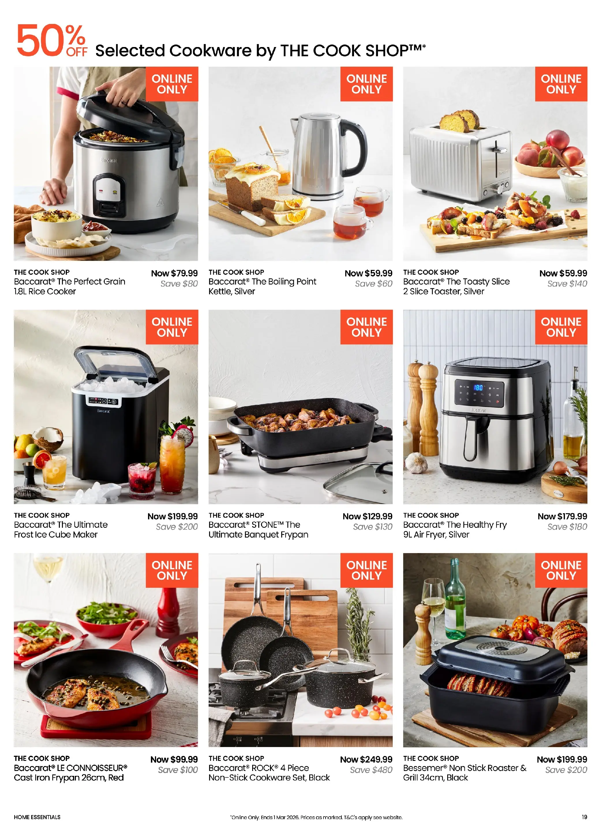 Myer - Home Essentials - Hardgoods - 09/02/2026 > weekly / monthly specials | Page: 19