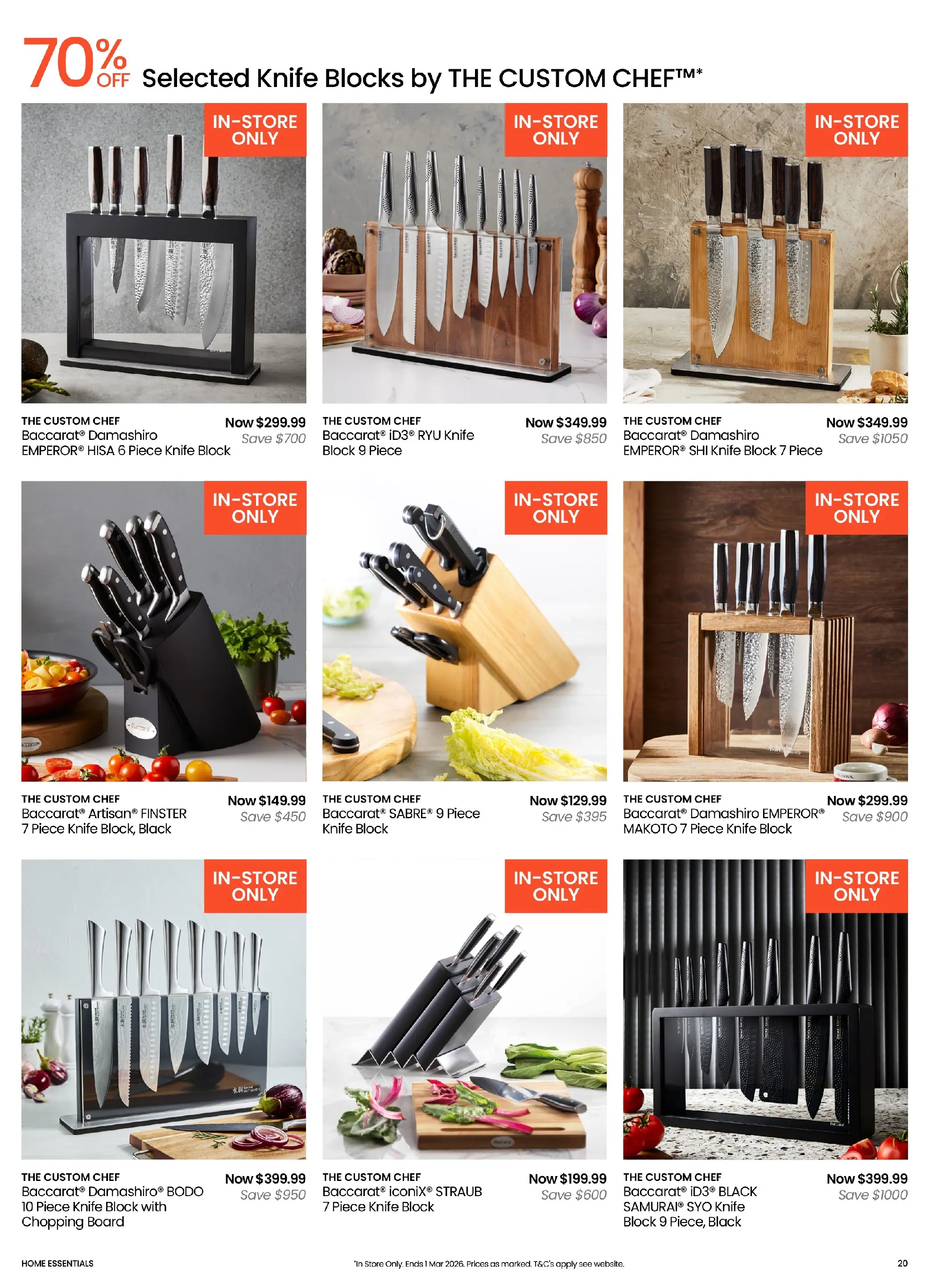 Myer - Home Essentials - Hardgoods - 09/02/2026 > weekly / monthly specials | Page: 20