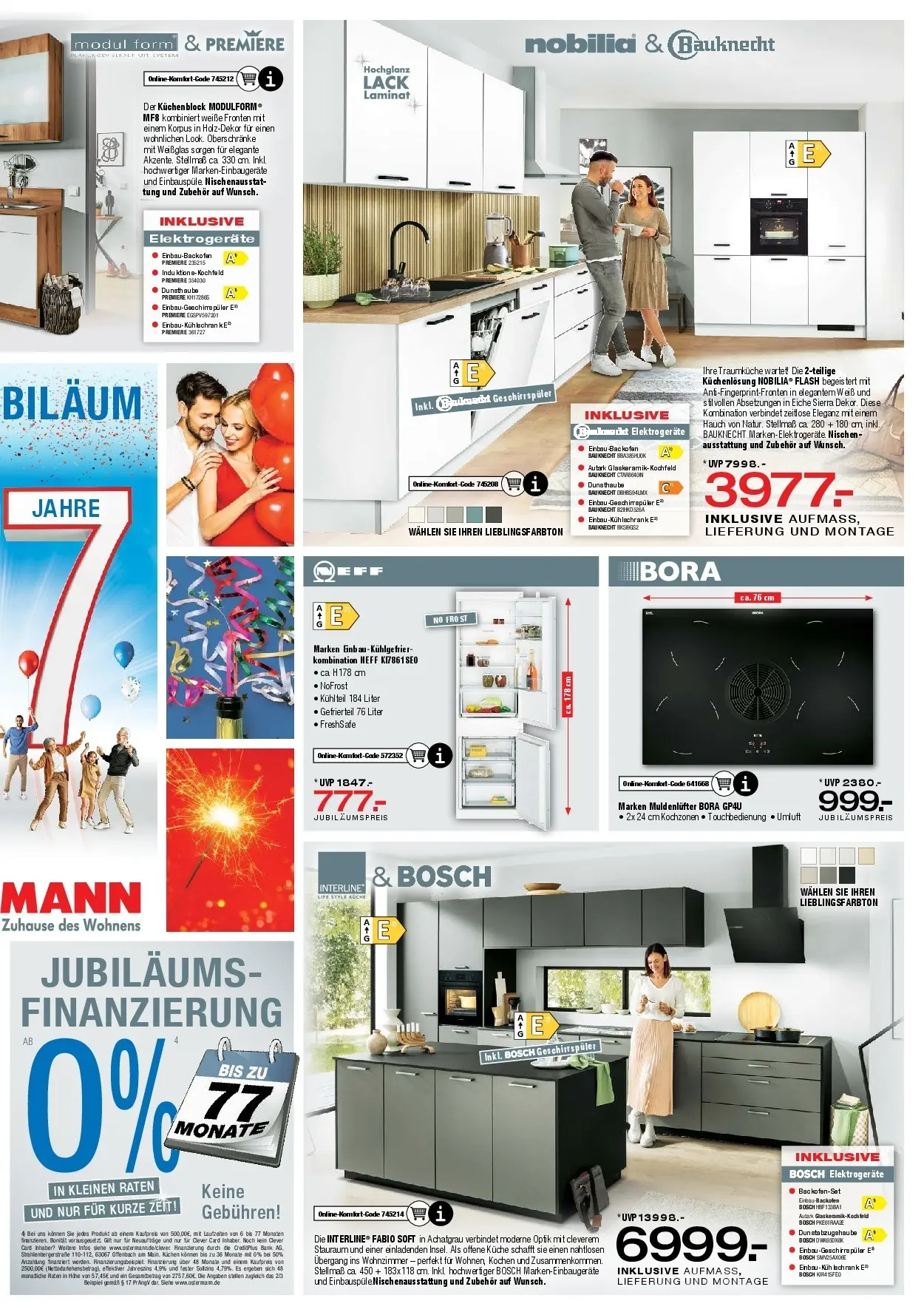 Ostermann - Möbel Ostermann: Neue Möbel wirken Wunder. (ab 13.02.2026) zum Blättern | Seite: 11 | Produkte: Neff, Geschirrspüler, Küche, Kochfeld