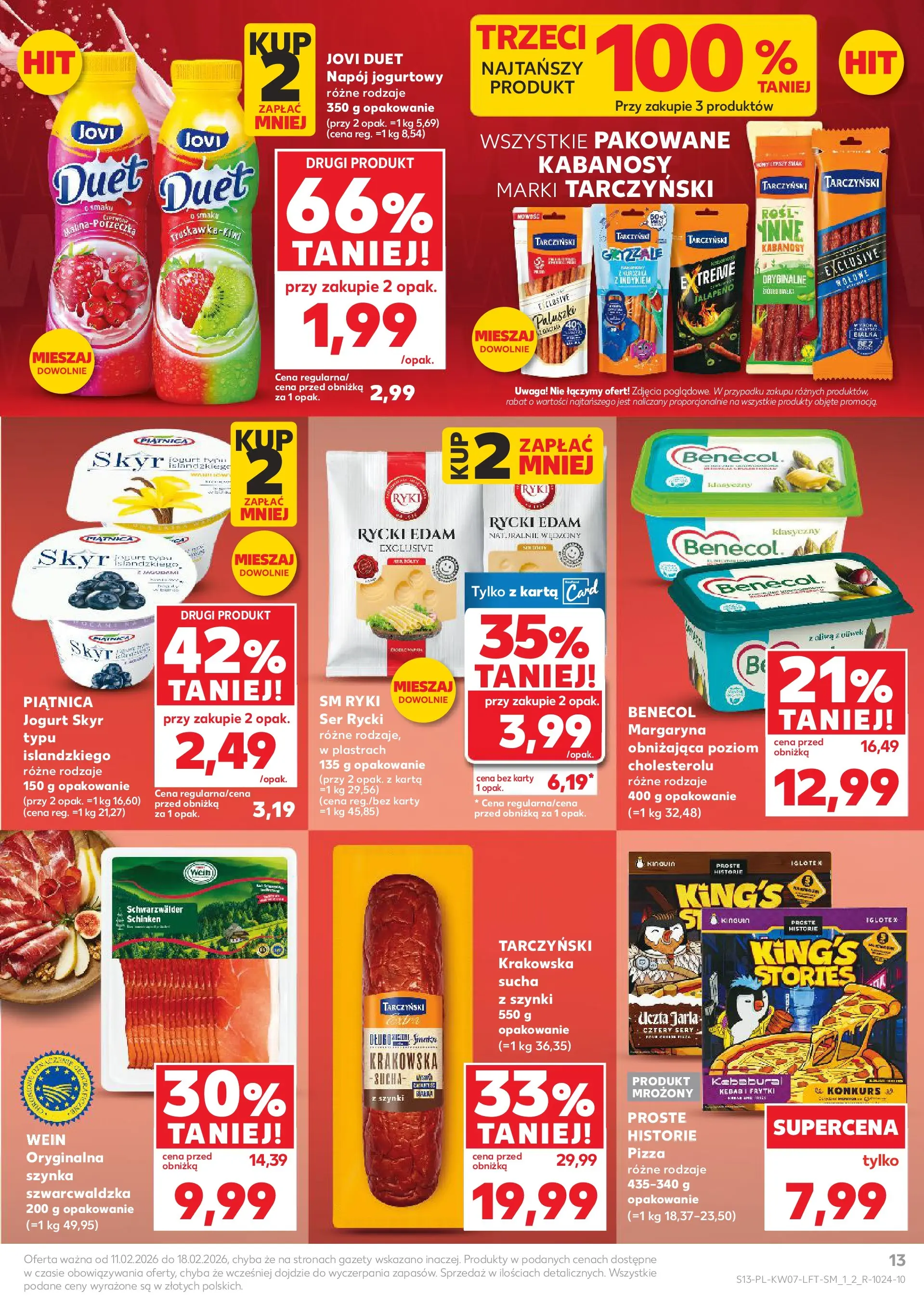 Kaufland gazetka od 11.02.2026 - od jutra PDF | Strona: 13