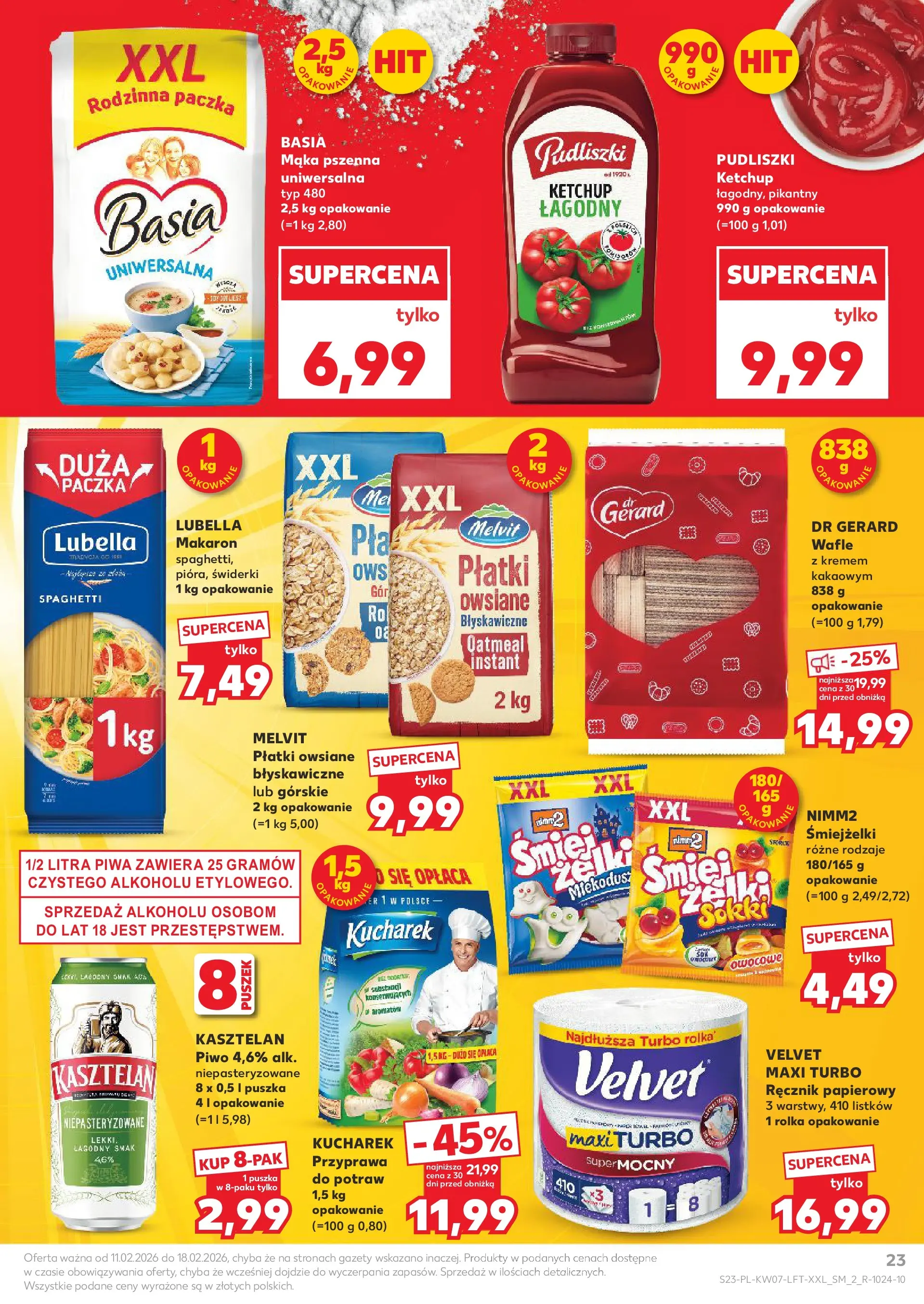 Kaufland gazetka od 11.02.2026 - od jutra PDF | Strona: 23