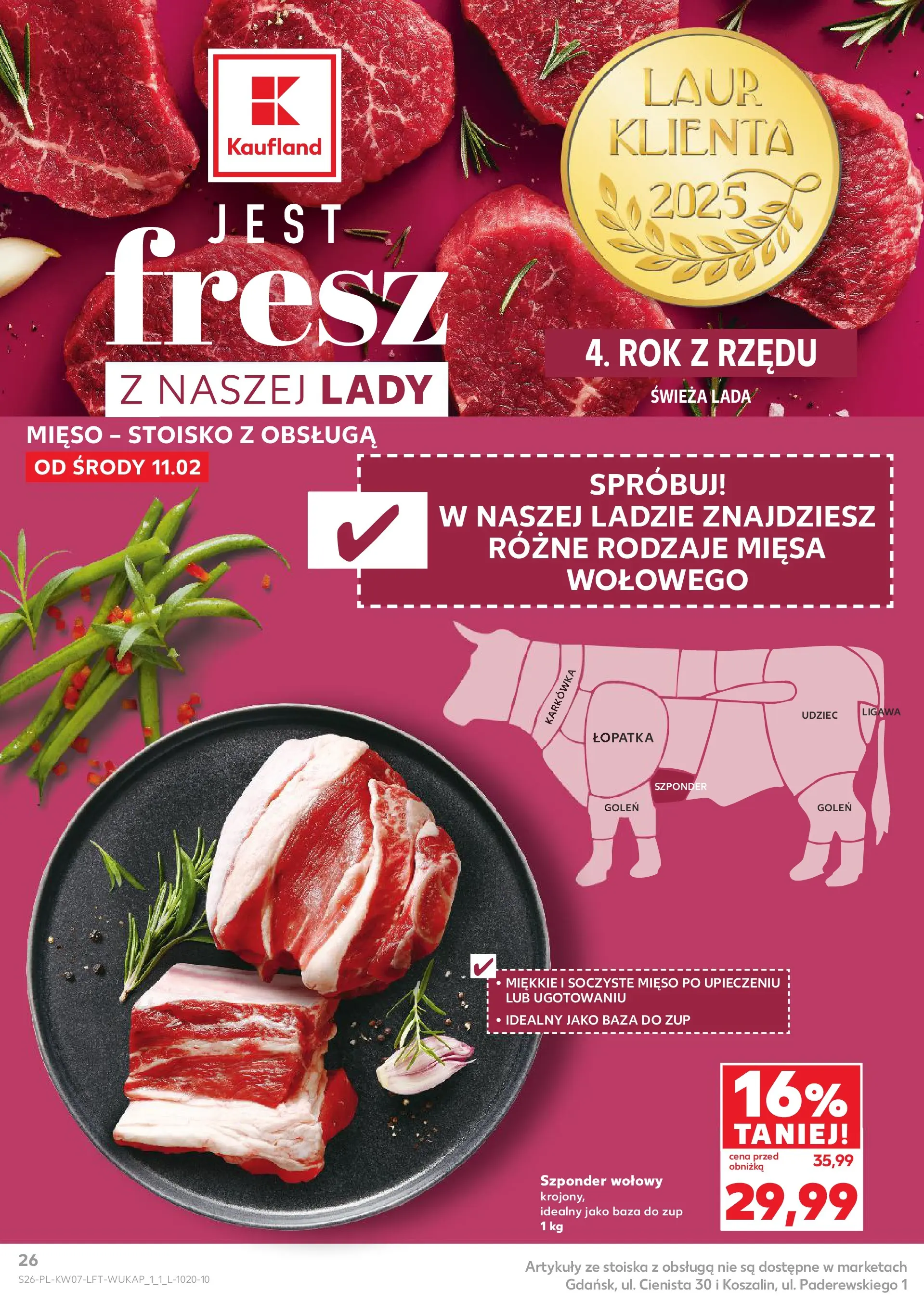 Kaufland gazetka od 11.02.2026 - od jutra PDF | Strona: 26
