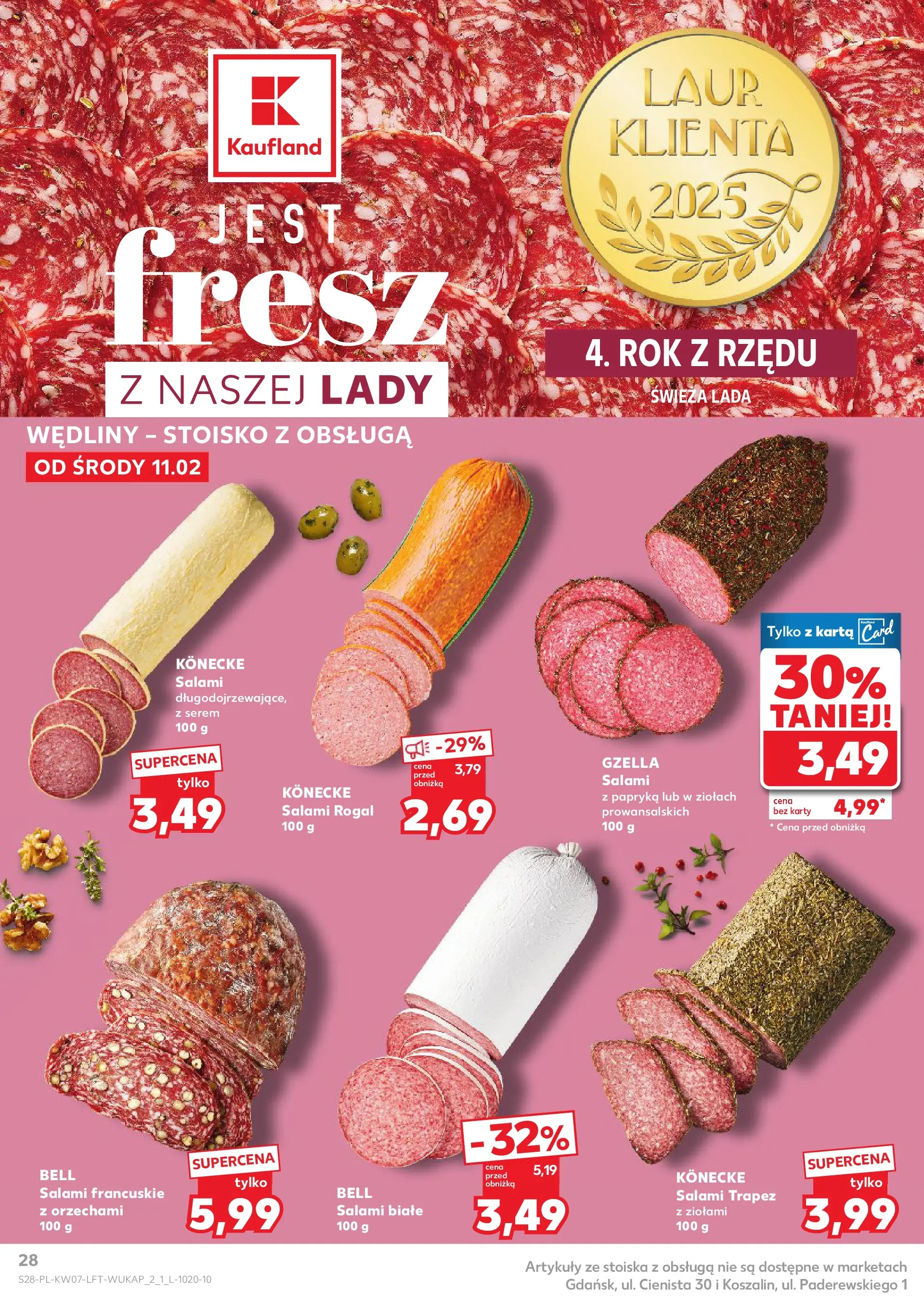 Kaufland gazetka od 11.02.2026 - od jutra PDF | Strona: 28
