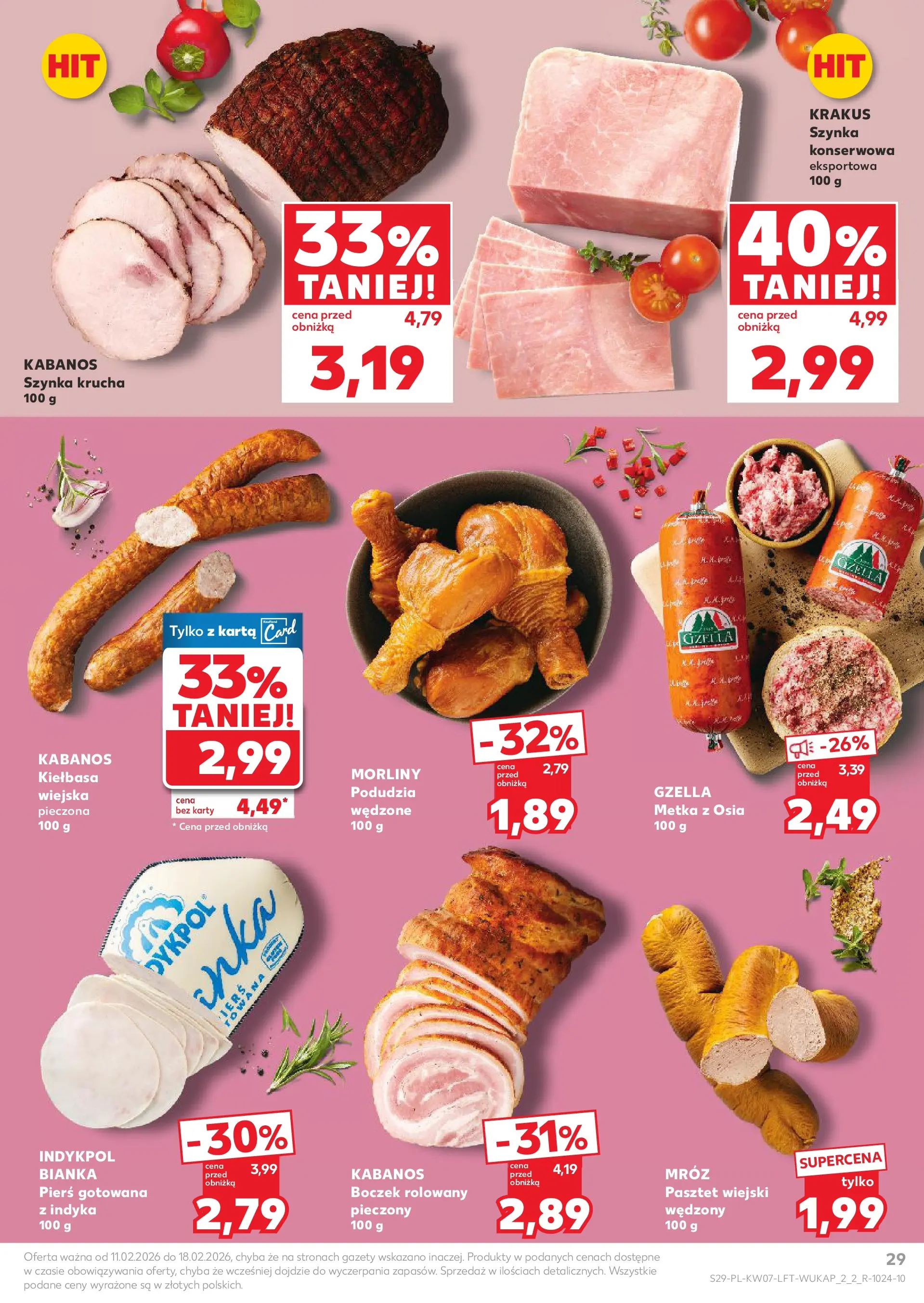 Kaufland gazetka od 11.02.2026 - od jutra PDF | Strona: 29