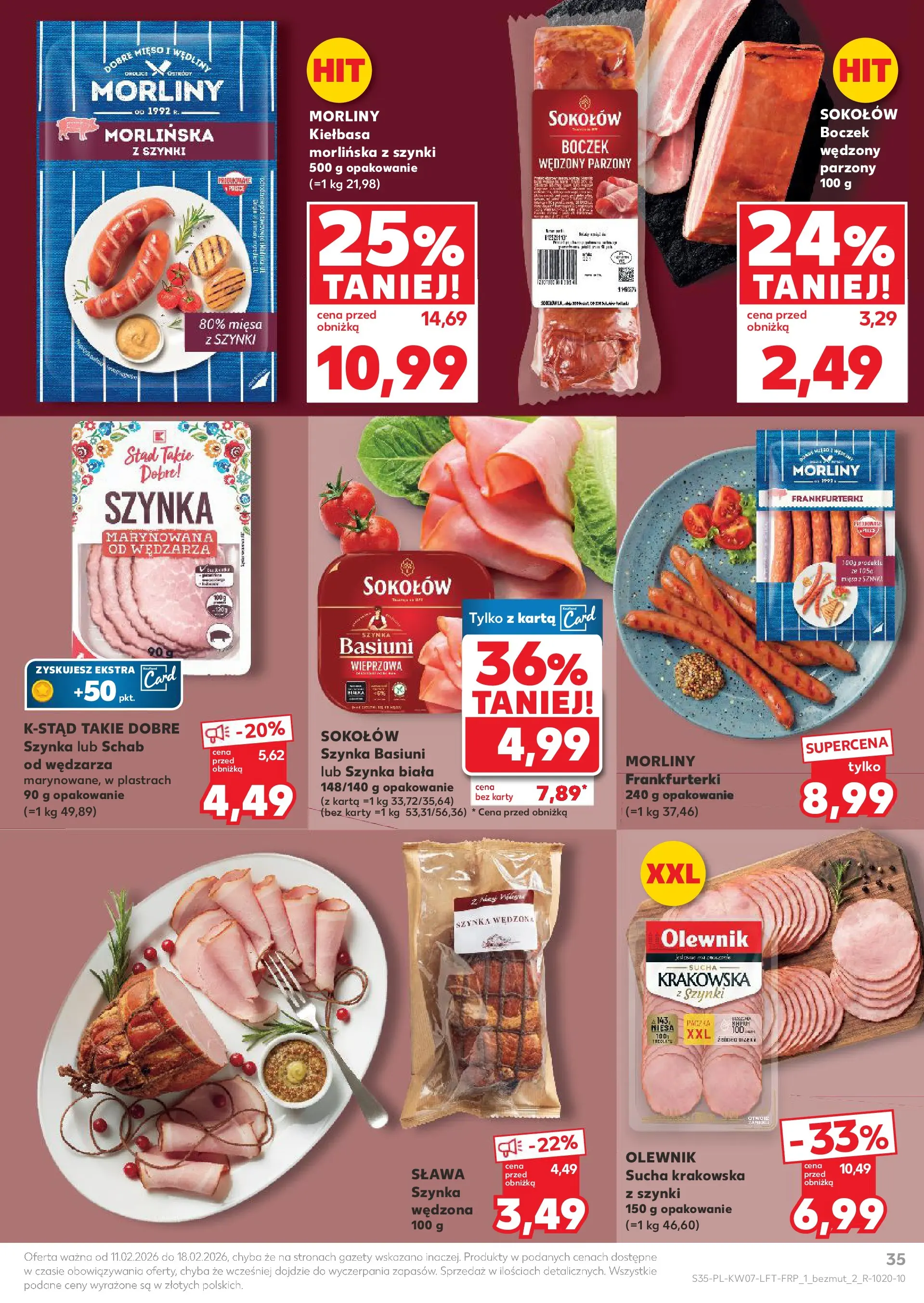 Kaufland gazetka od 11.02.2026 - od jutra PDF | Strona: 35