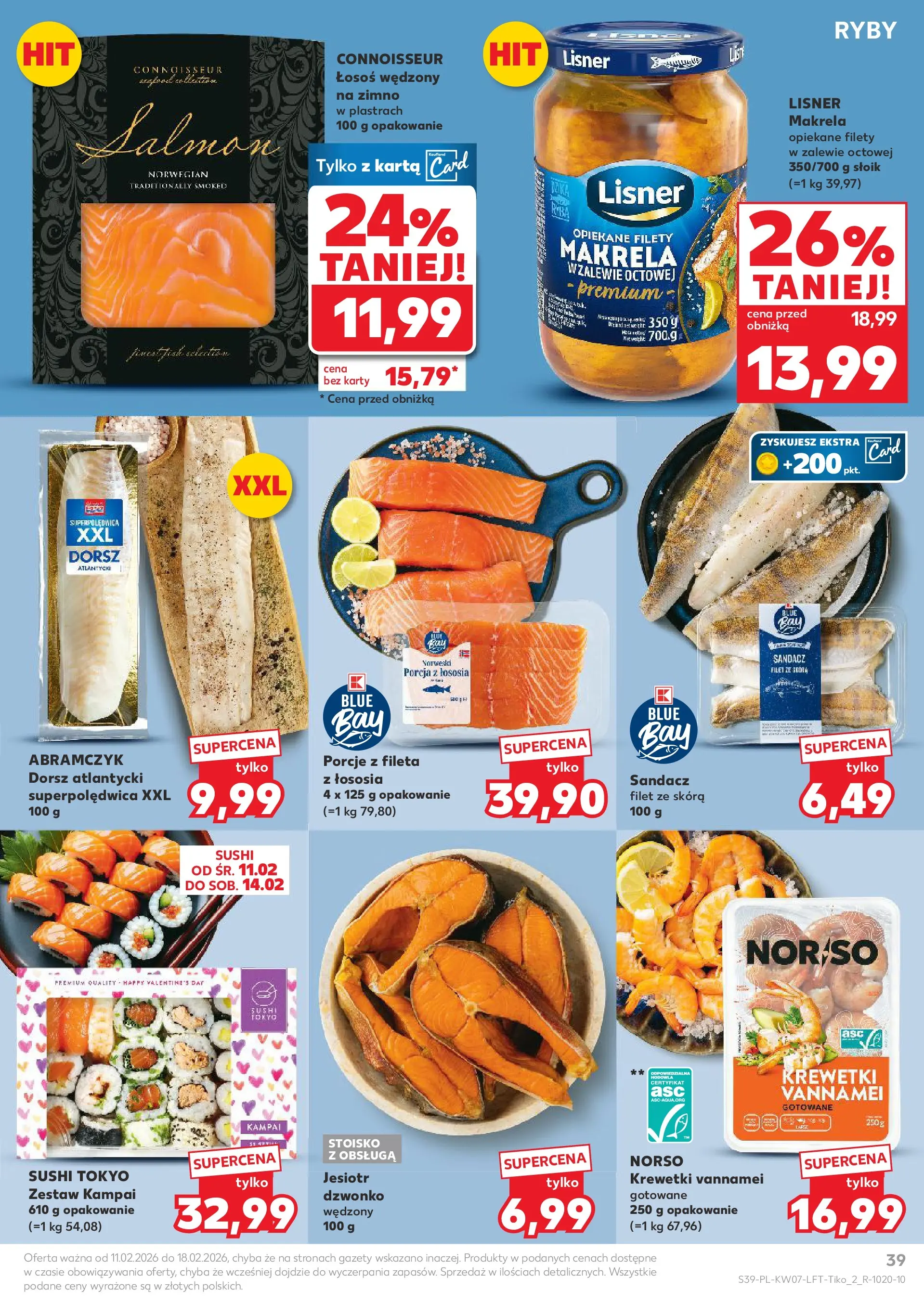 Kaufland gazetka od 11.02.2026 - od jutra PDF | Strona: 39