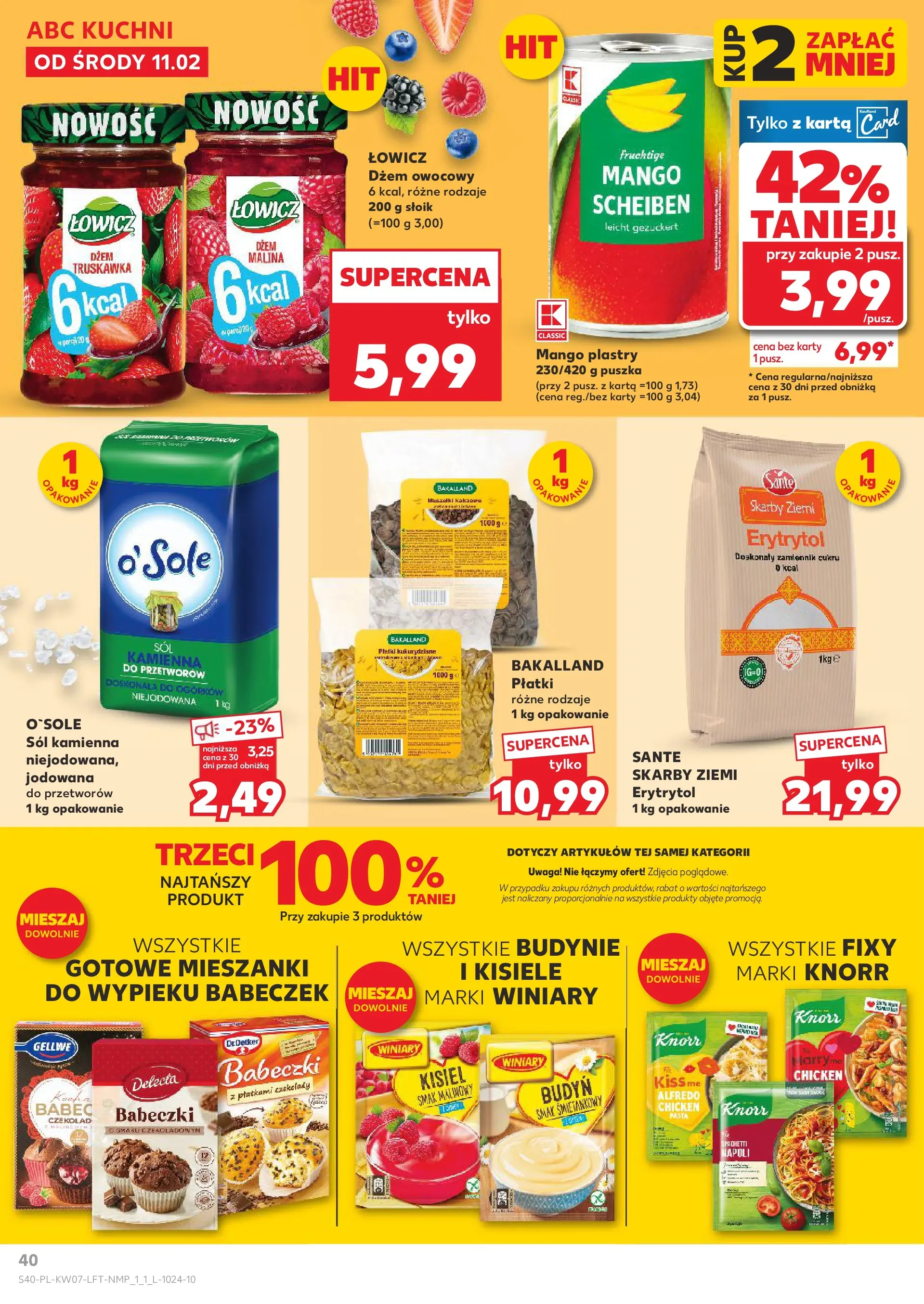 Kaufland gazetka od 11.02.2026 - od jutra PDF | Strona: 40