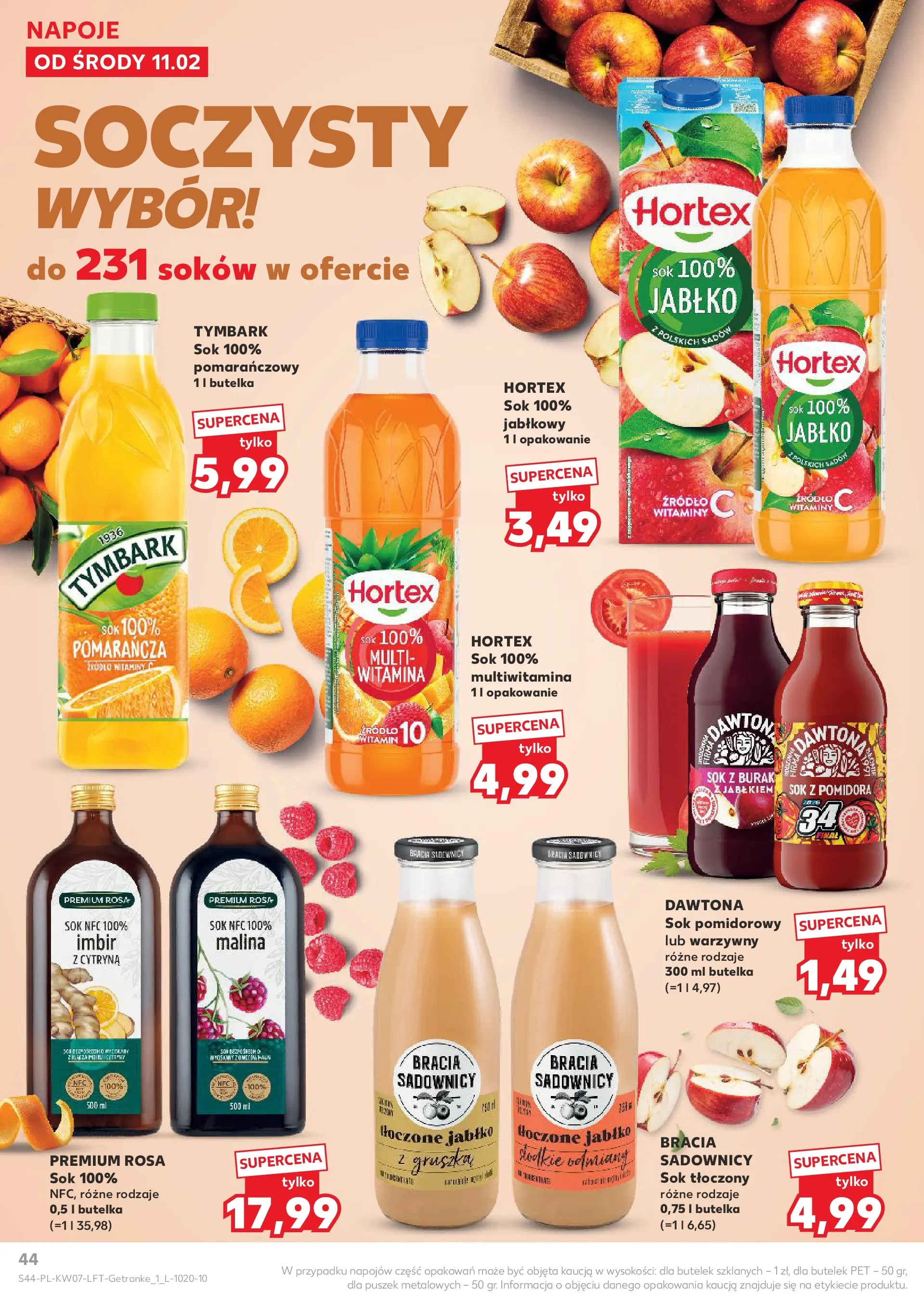 Kaufland gazetka od 11.02.2026 - od jutra PDF | Strona: 44