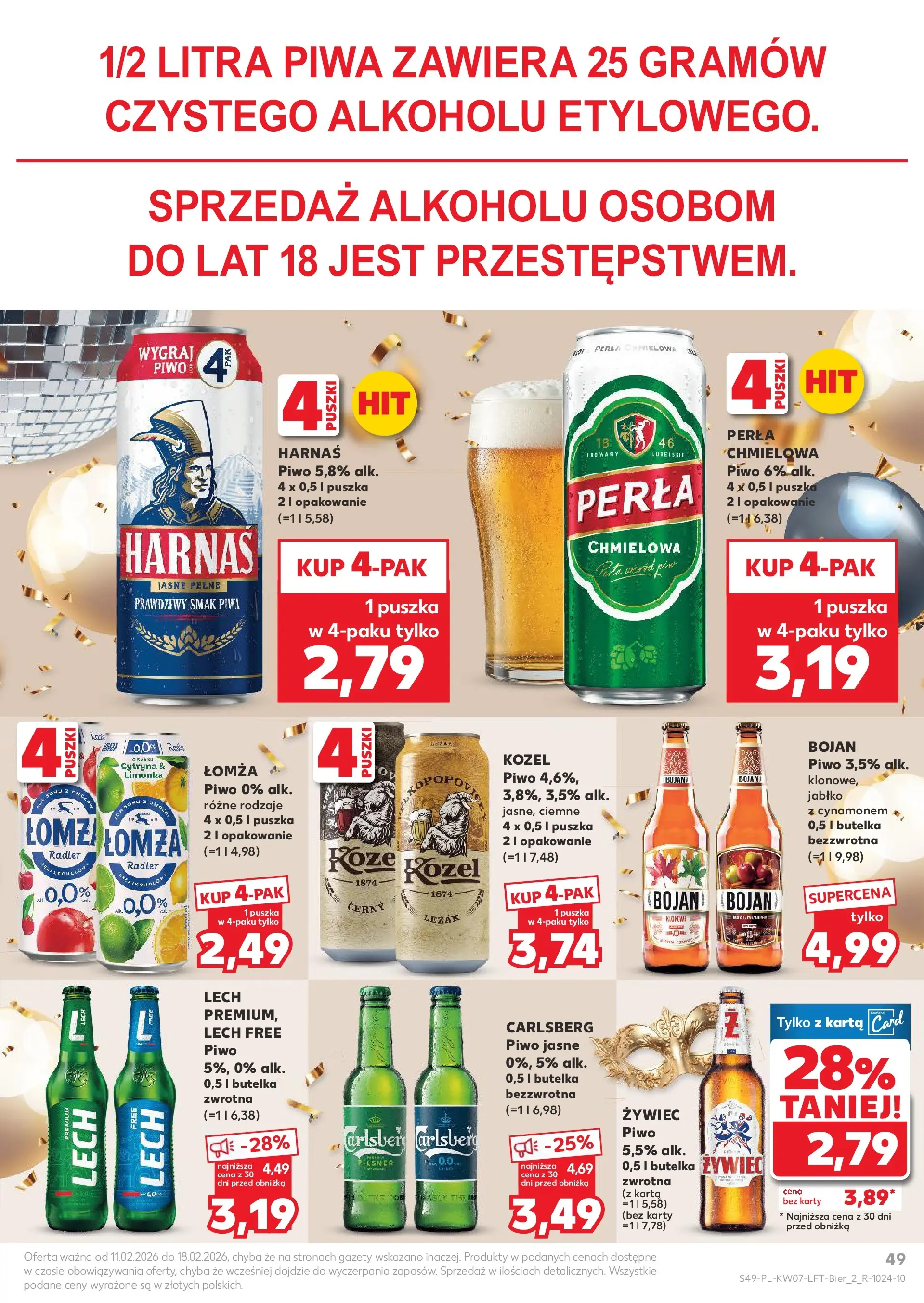 Kaufland gazetka od 11.02.2026 - od jutra PDF | Strona: 49
