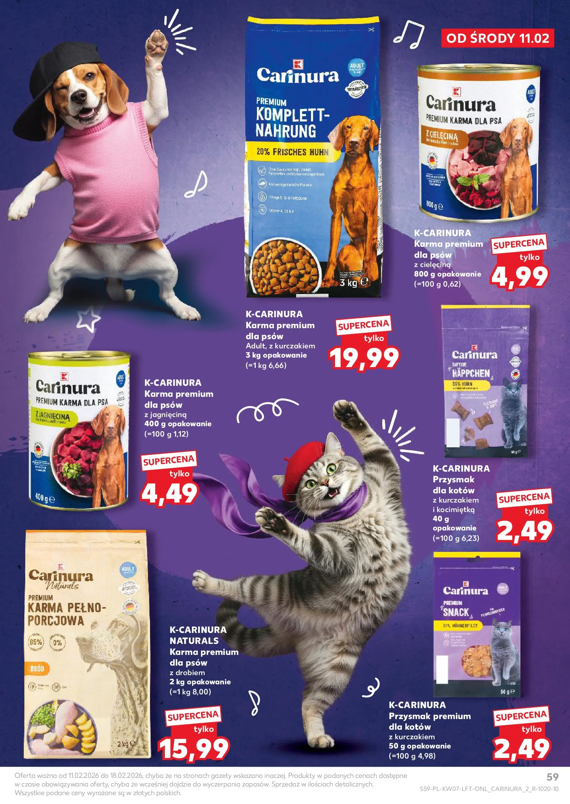 Kaufland gazetka od 11.02.2026 - od jutra PDF | Strona: 59