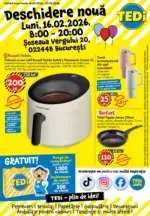 TEDi Catalog TEDi p&acirc;nă &icirc;n data de 18.02.2026 - p&acirc;nă la 18-02-26
