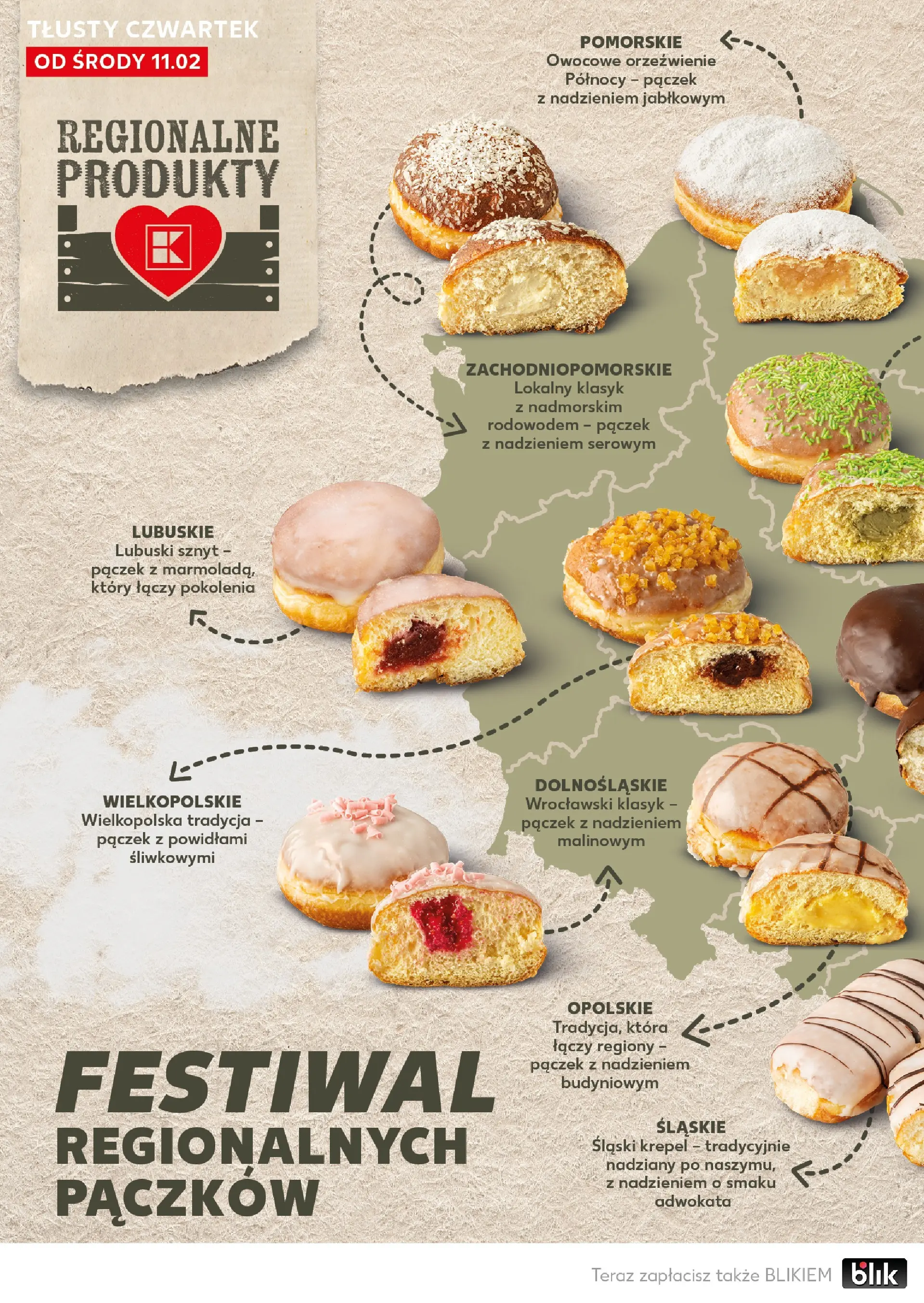 Kaufland gazetka - Pączki od 05.02.2026 - od jutra PDF | Strona: 8 | Produkty: Ciasto