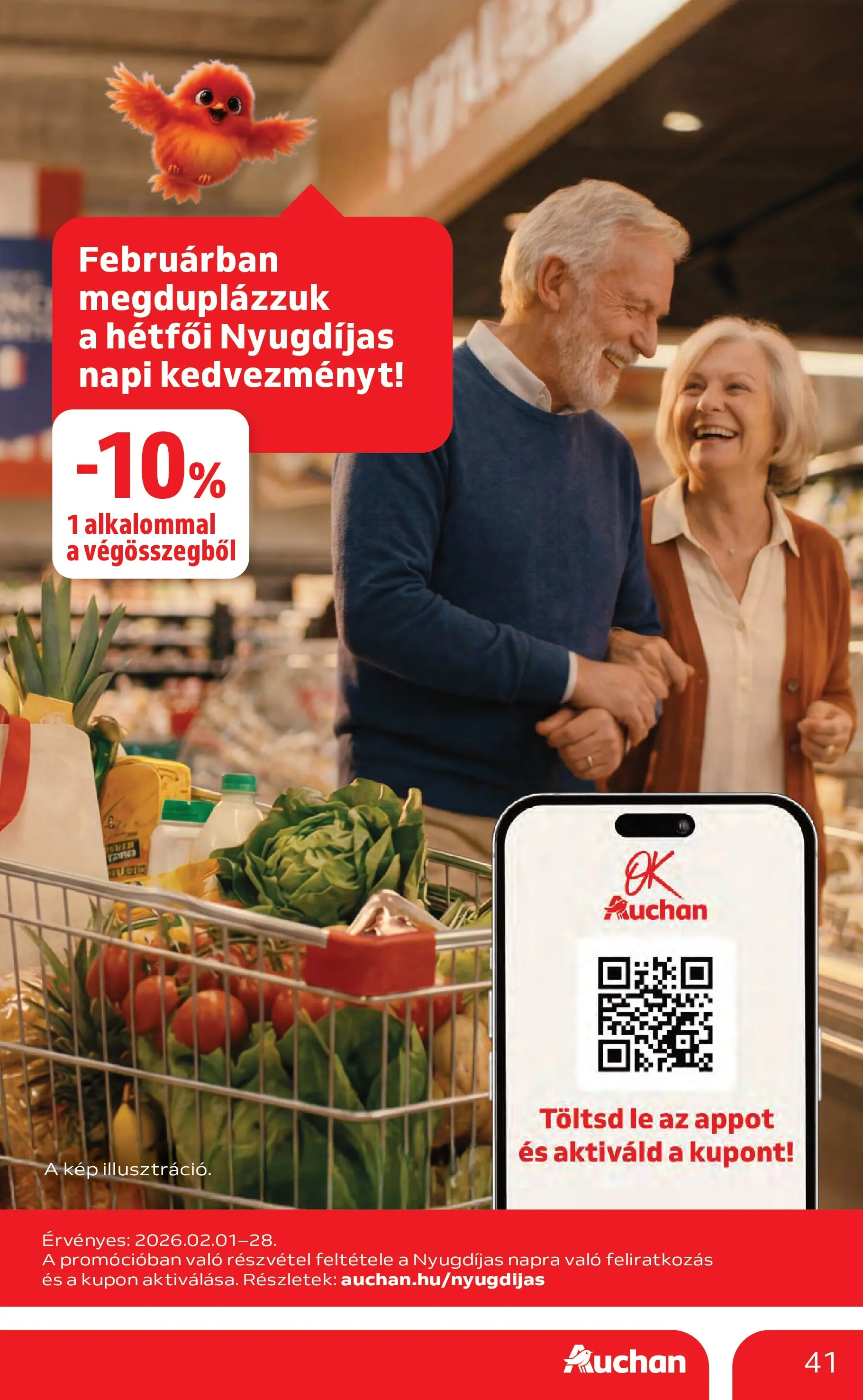Auchan Akciós újság Miskolc - 2026.02.12. -tól/töl > akció, lapozható szórólap 🛍️ | Oldal: 41