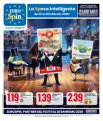 Eurospin Partner del Festival di Sanremo e Giro tra i Sapori - dal 12.02.2026