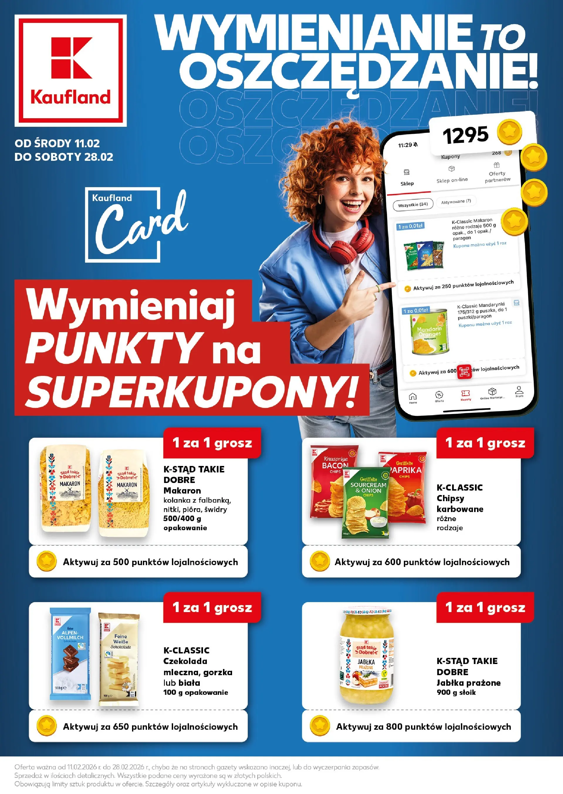 Kaufland gazetka - Superkupony od 11.02.2026 - od jutra PDF | Strona: 1