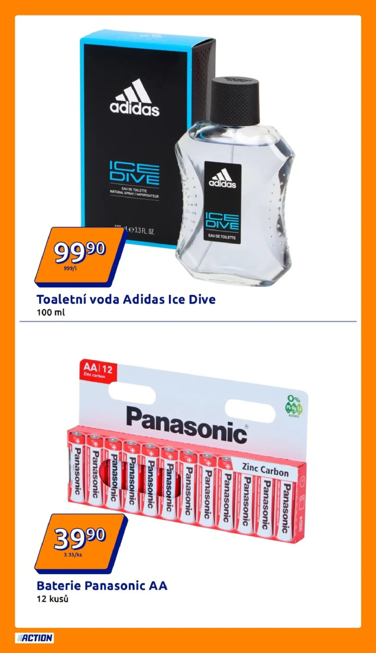 Action leták od 11.02.2026 - Akční leták online | Strana: 14 | Produkty: Voda, Baterie, Toaletní voda