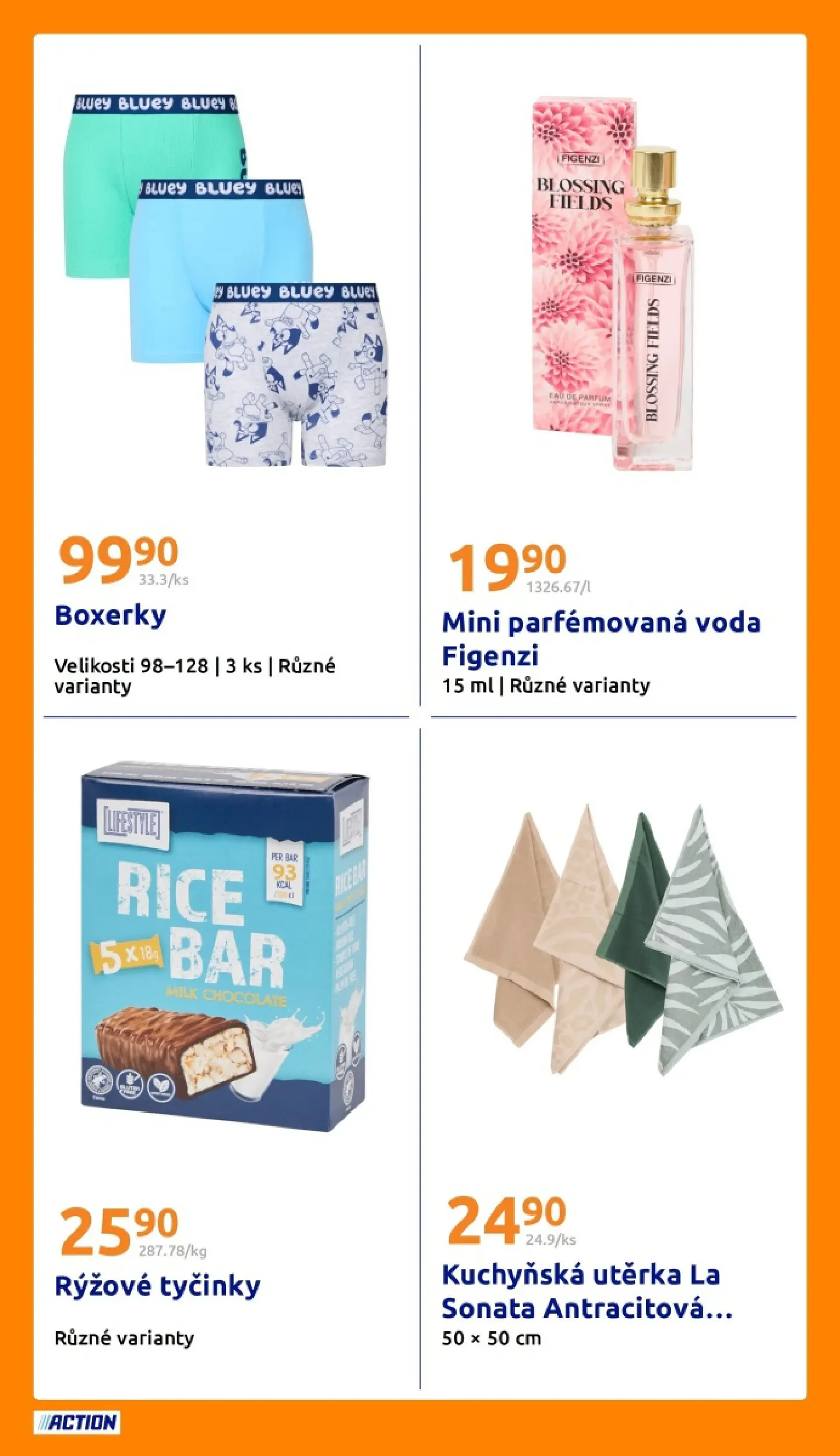 Action leták od 11.02.2026 - Akční leták online | Strana: 18 | Produkty: Boxerky, Tyčinky, Utěrka, Milk chocolate