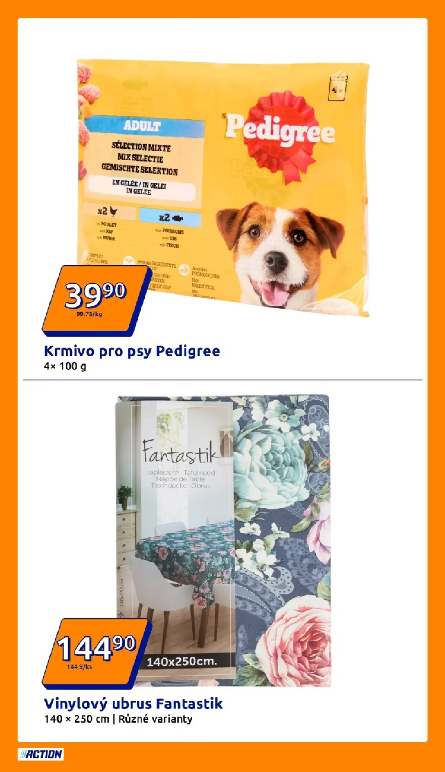 Action leták od 11.02.2026 - Akční leták online | Strana: 20 | Produkty: Pedigree, Ubrus