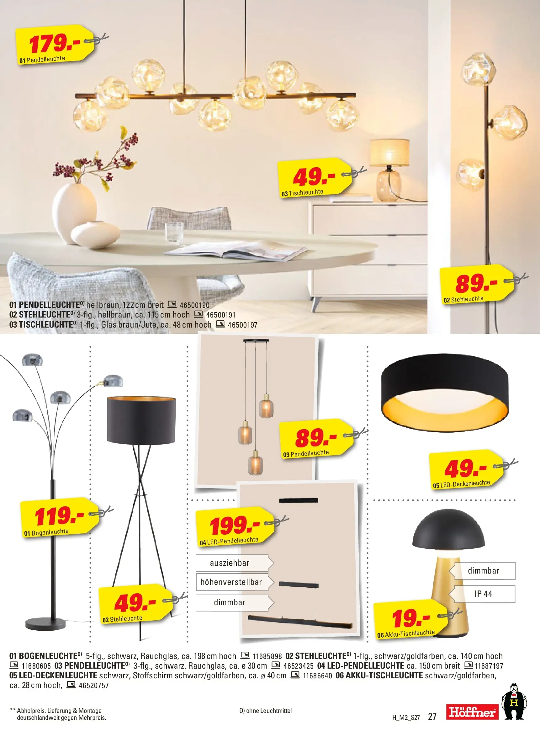 Höffner - Höffner: Möbelangebote (ab 10.02.2026) zum Blättern | Seite: 27