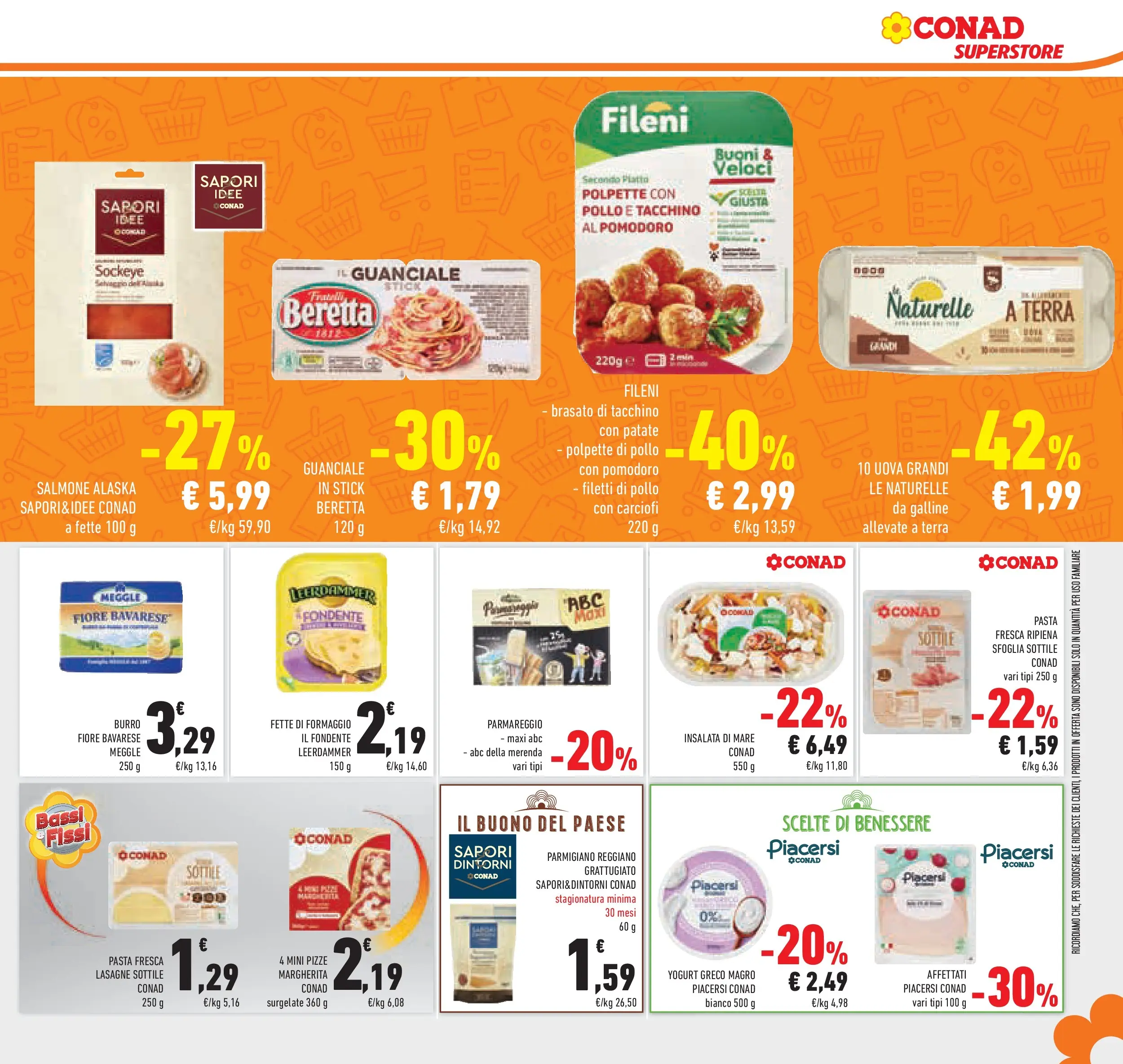 Volantino Conad dal 11/02/2026 > Anteprima | Pagina: 21 | Prodotti: Yogurt, Insalata, Pomodoro, Parmigiano