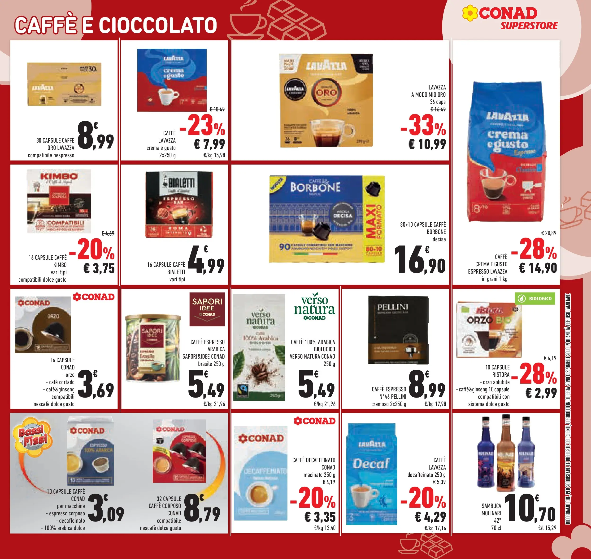 Volantino Conad dal 11/02/2026 > Anteprima | Pagina: 25 | Prodotti: Crema, Caffè, Cioccolato, Macinato