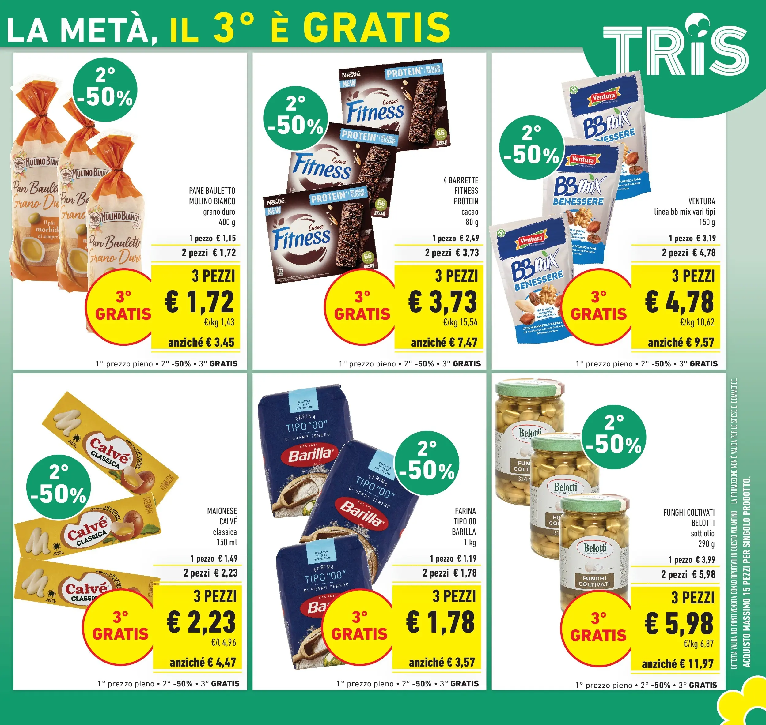 Volantino Conad dal 11/02/2026 > Anteprima | Pagina: 7 | Prodotti: Pane, Maionese, Farina, Cacao