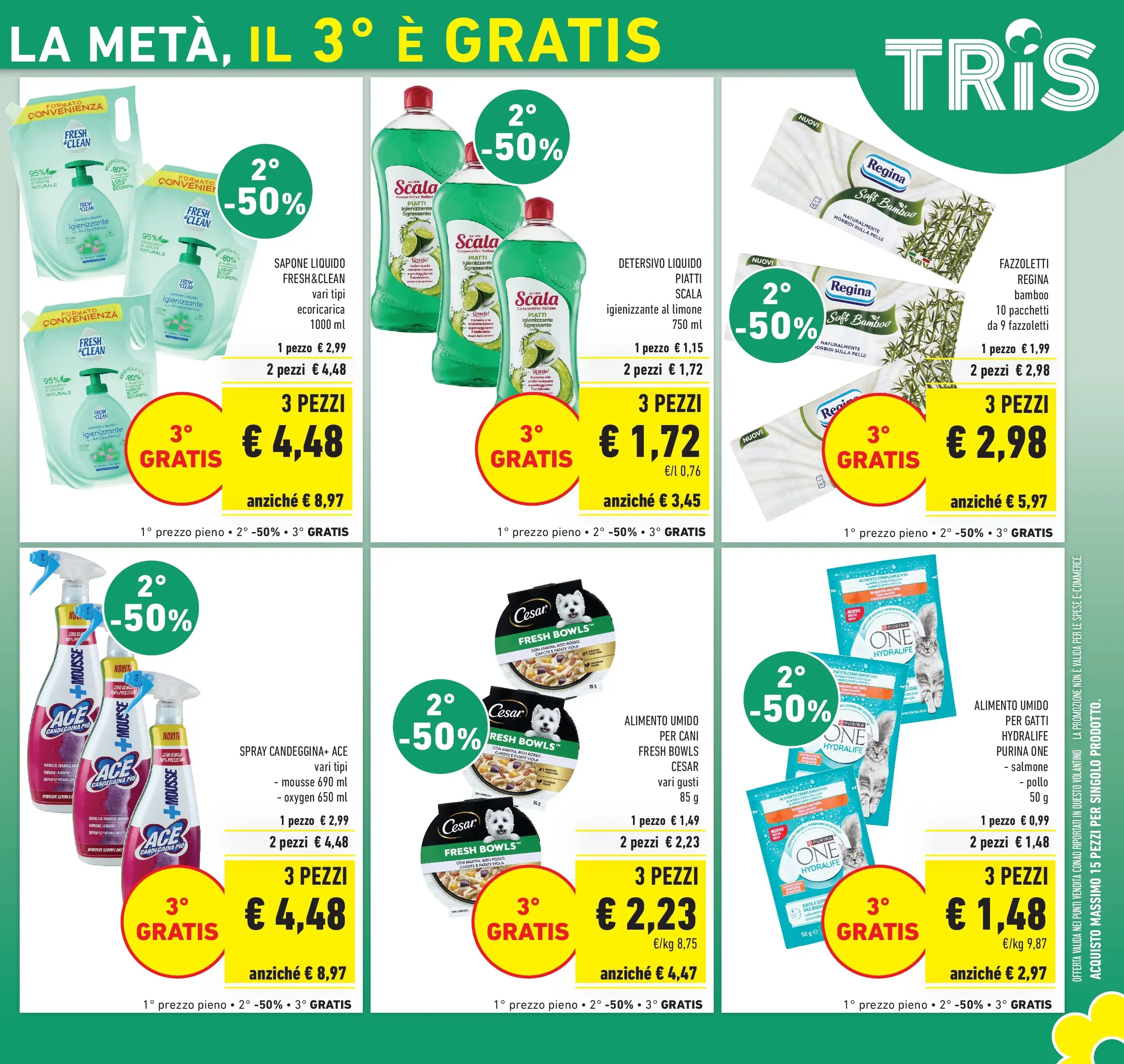 Volantino Conad dal 11/02/2026 > Anteprima | Pagina: 9 | Prodotti: Pollo, Salmone, Candeggina, Carote