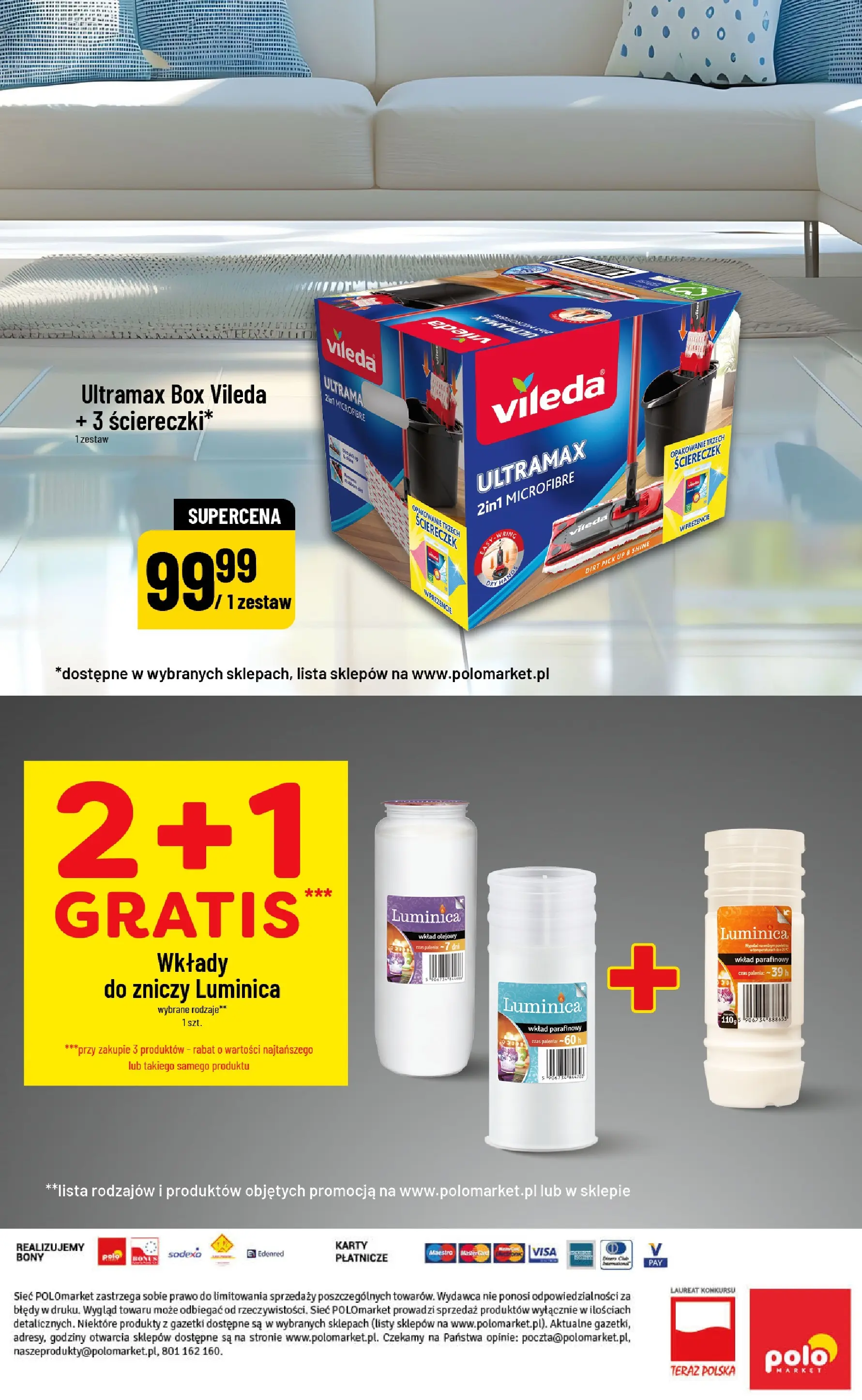 Nowa POLOmarket gazetka od jutra 11.02.2026 (PDF) | Strona: 6 | Produkty: Vileda