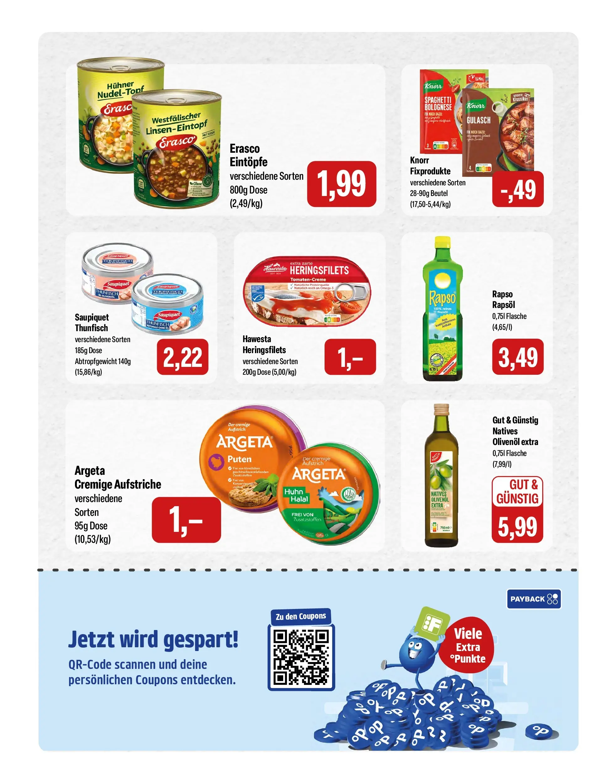 Feneberg - Feneberg: Aktuelle Angebote (ab 19.02.2026) zum Blättern | Seite: 12 | Produkte: Öl, Thunfisch, Gulasch, Rapso rapsol