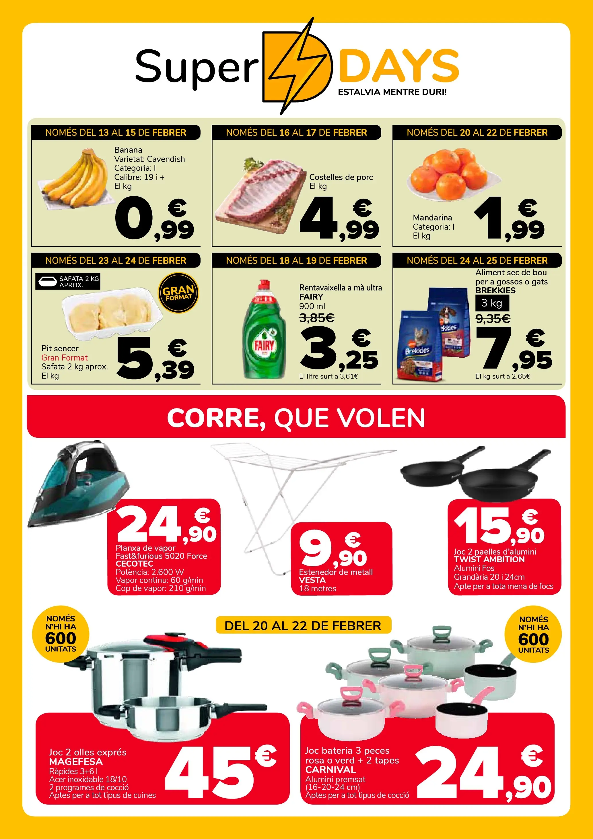 Supeco folleto 11/02/2026 - 25/02/2026 | Página: 3 | Productos: Batería