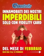 Opportunity Shop Del mese di febbraio solo dal 9 al 14 febbraio - al 14.02.2026