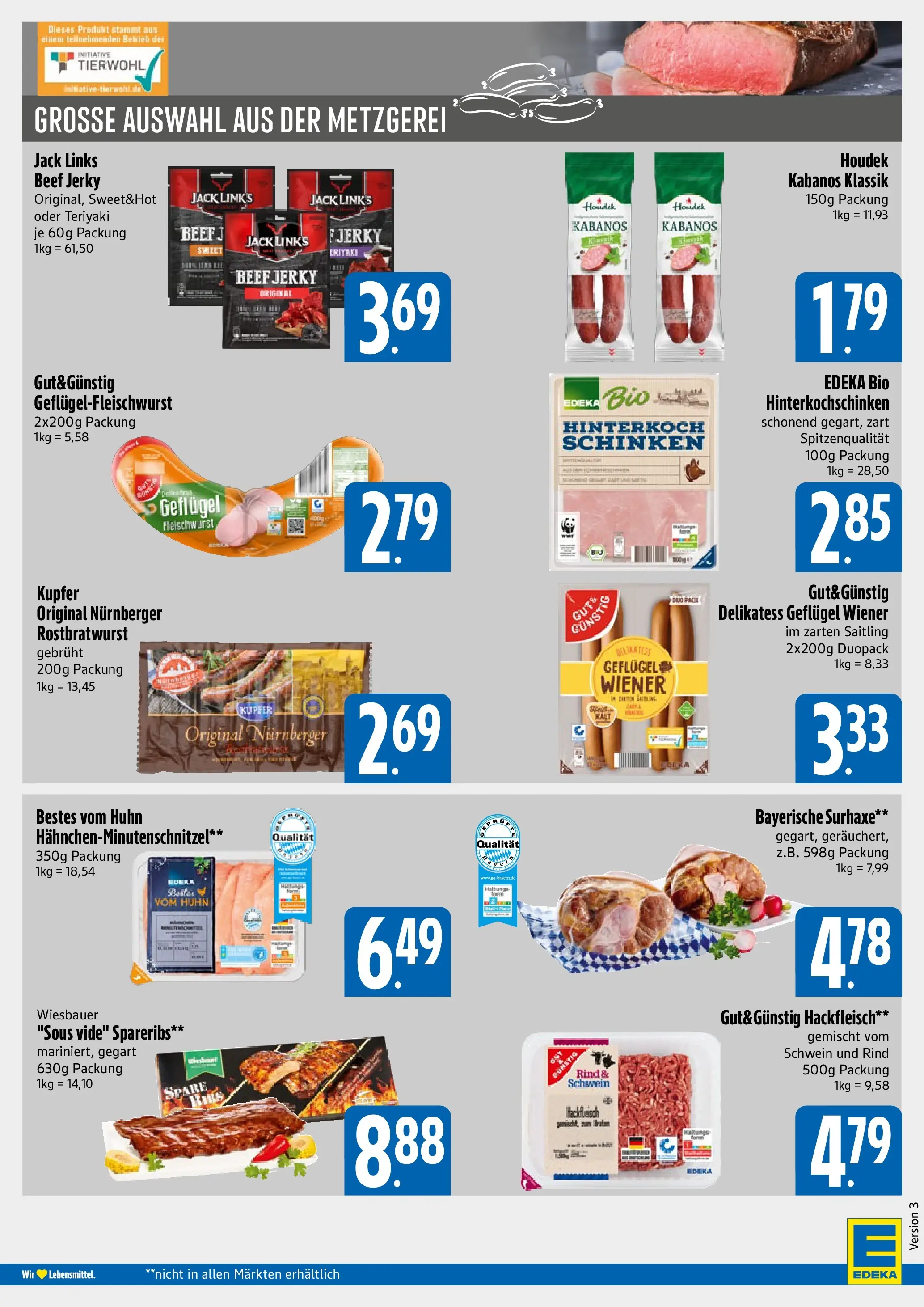 Edeka prospekt München	 (ab 16.02.2026) » Angebote Online | Seite: 4 | Produkte: Schnitzel, Schinken, Hackfleisch