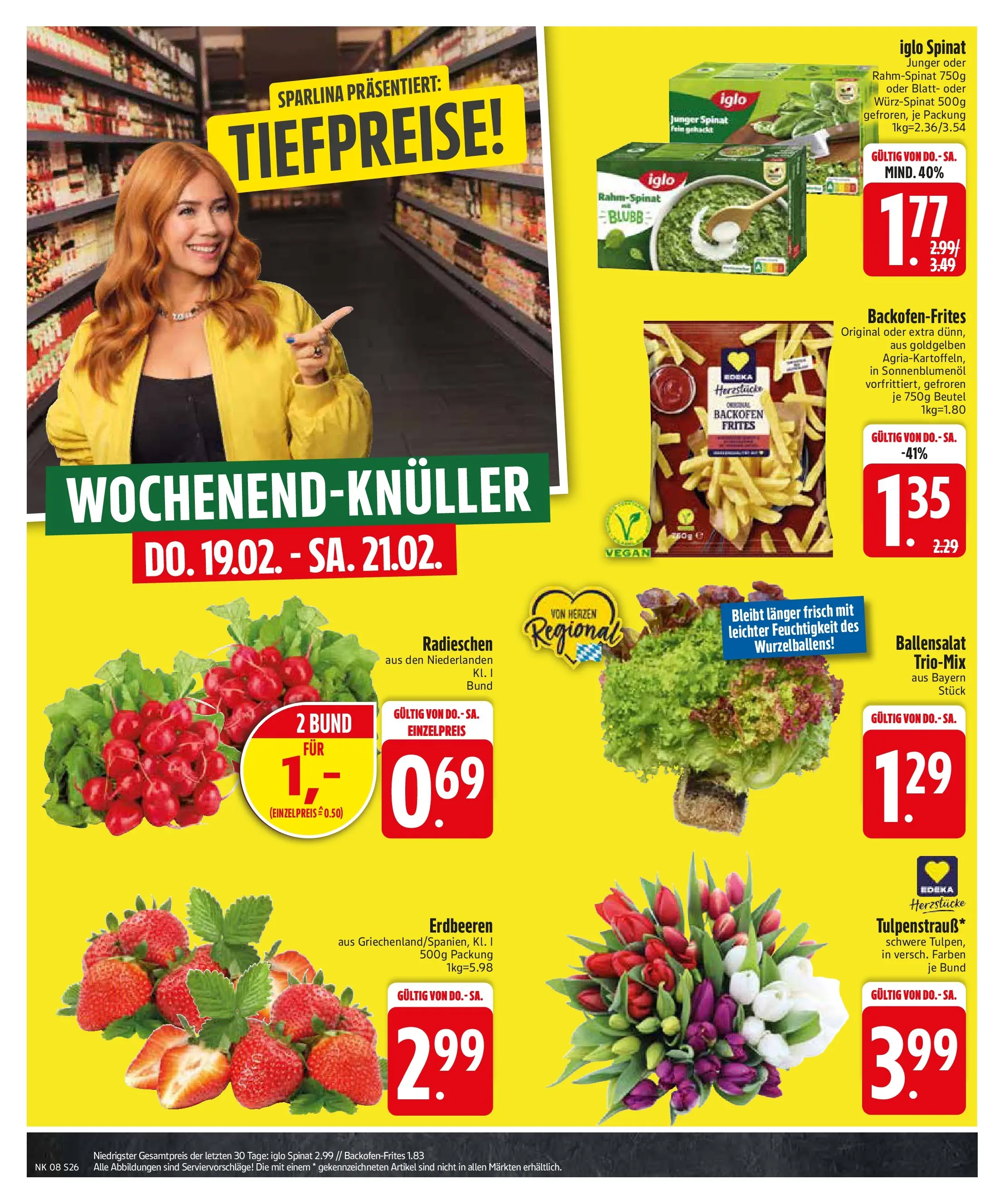 Edeka prospekt Altmannstein	 (ab 16.02.2026) » Angebote Online | Seite: 26 | Produkte: Sonnenblumenol, Iglo, Backofen, Erdbeeren
