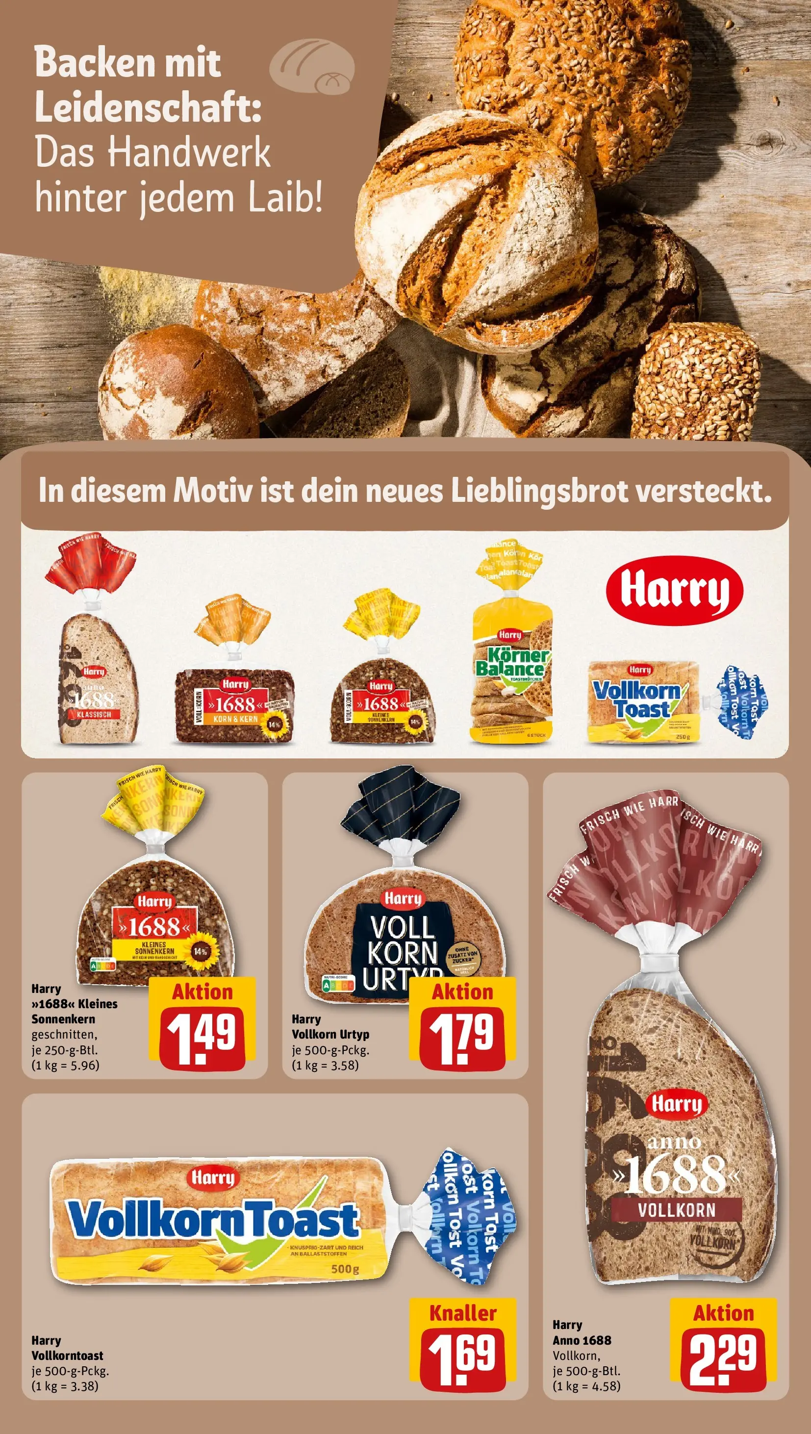 REWE Prospekt ab 16.02.2026 zum Blättern » Angebote | Seite: 14 | Produkte: Toast