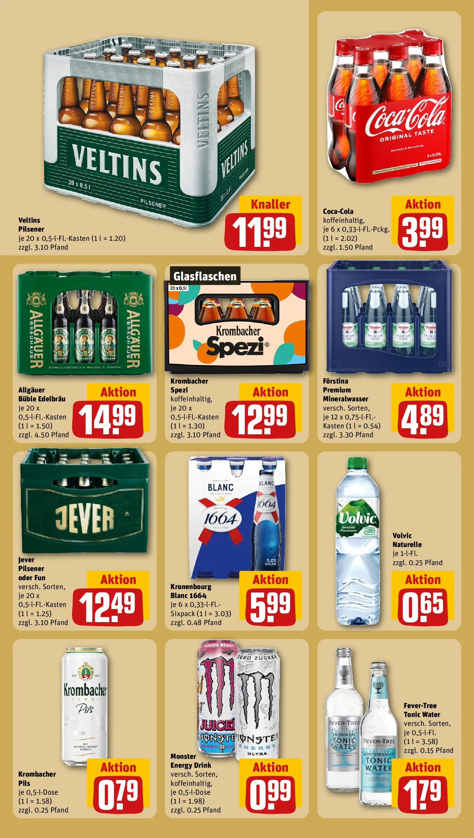 REWE Prospekt ab 16.02.2026 zum Blättern » Angebote | Seite: 22 | Produkte: Pils, Zucker, Jever, Krombacher
