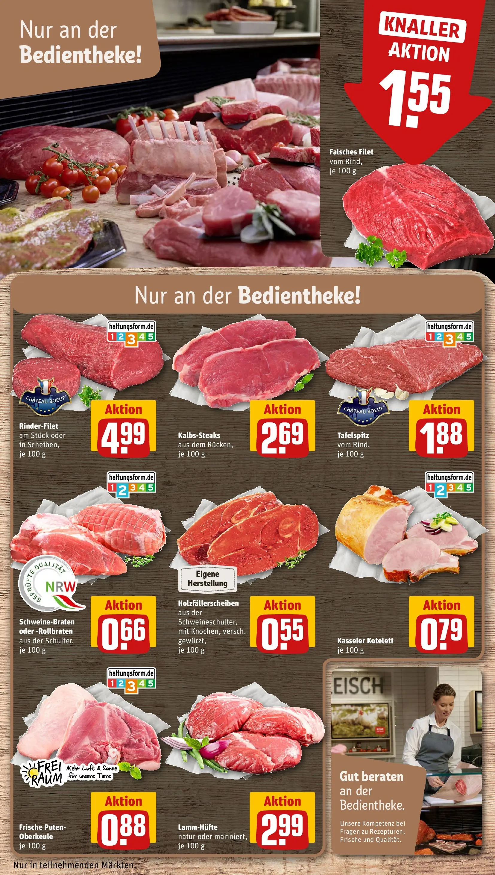 REWE Prospekt ab 16.02.2026 zum Blättern » Angebote | Seite: 14 | Produkte: Top, Tafelspitz, Rinderfilet