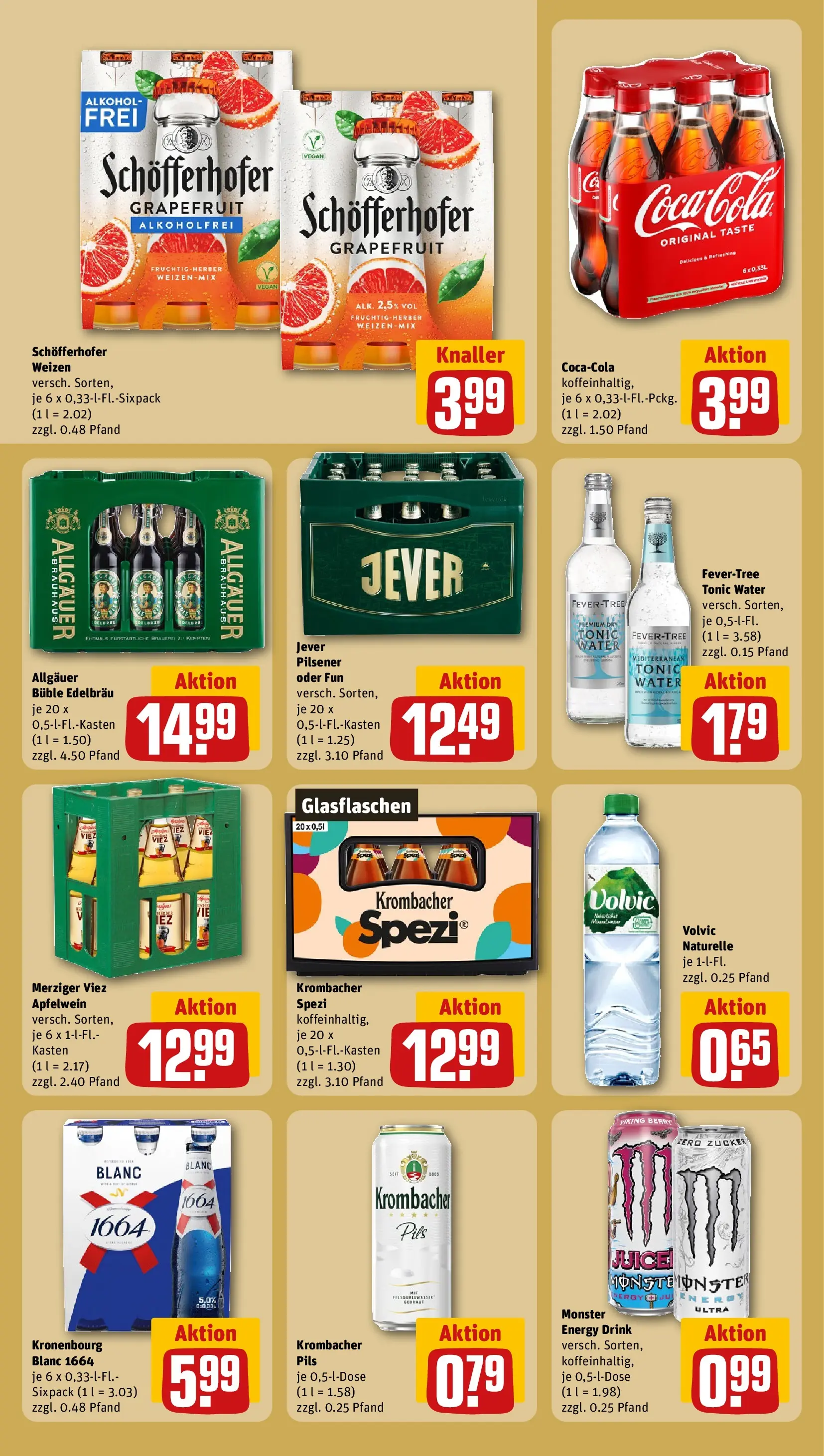 REWE Prospekt ab 16.02.2026 zum Blättern » Angebote | Seite: 24 | Produkte: Energy, Grapefruit, Zucker, Volvic