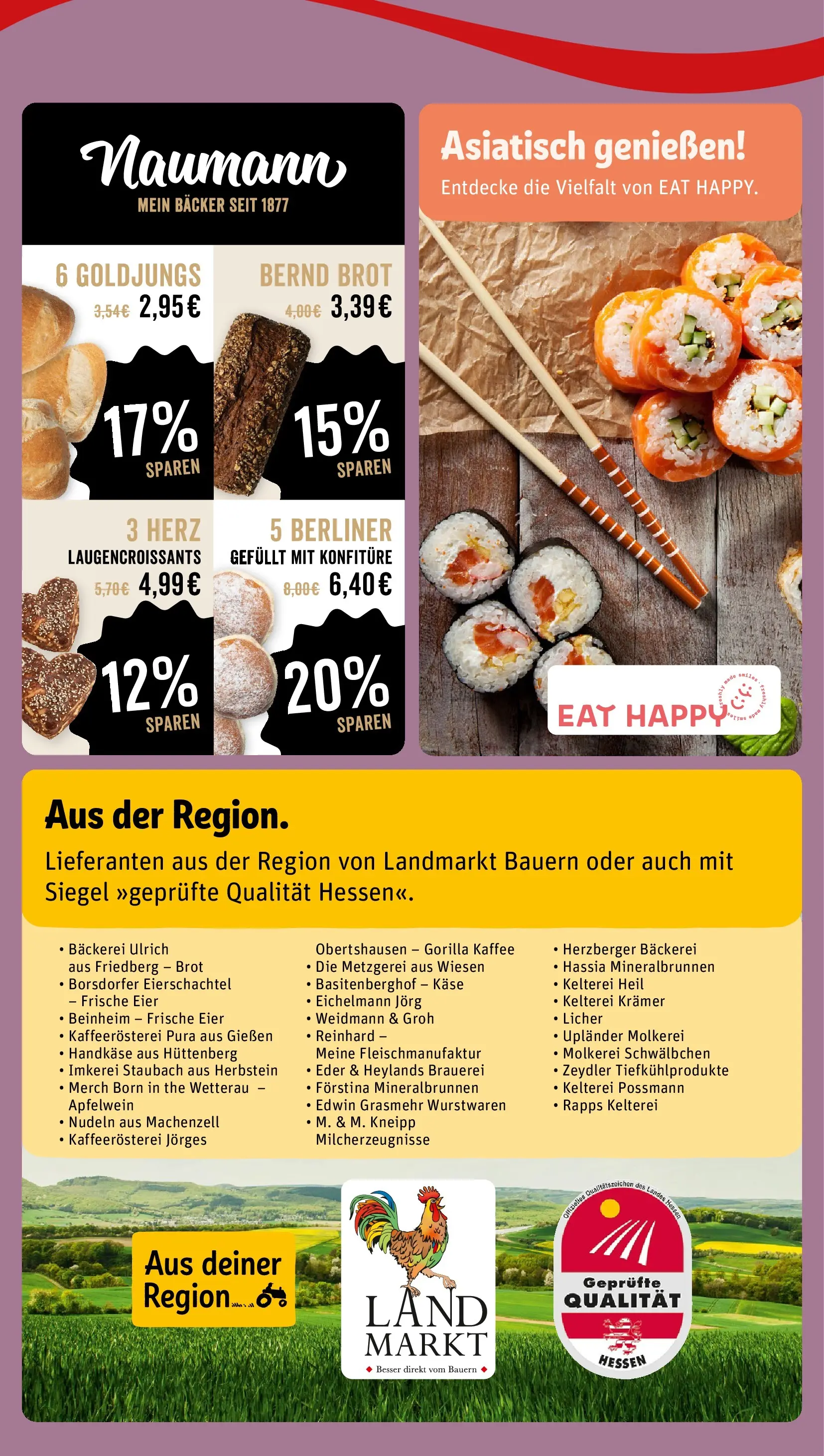 REWE Prospekt ab 16.02.2026 zum Blättern » Angebote | Seite: 3 | Produkte: Berliner, Bäckerei, Kaffee, Brot