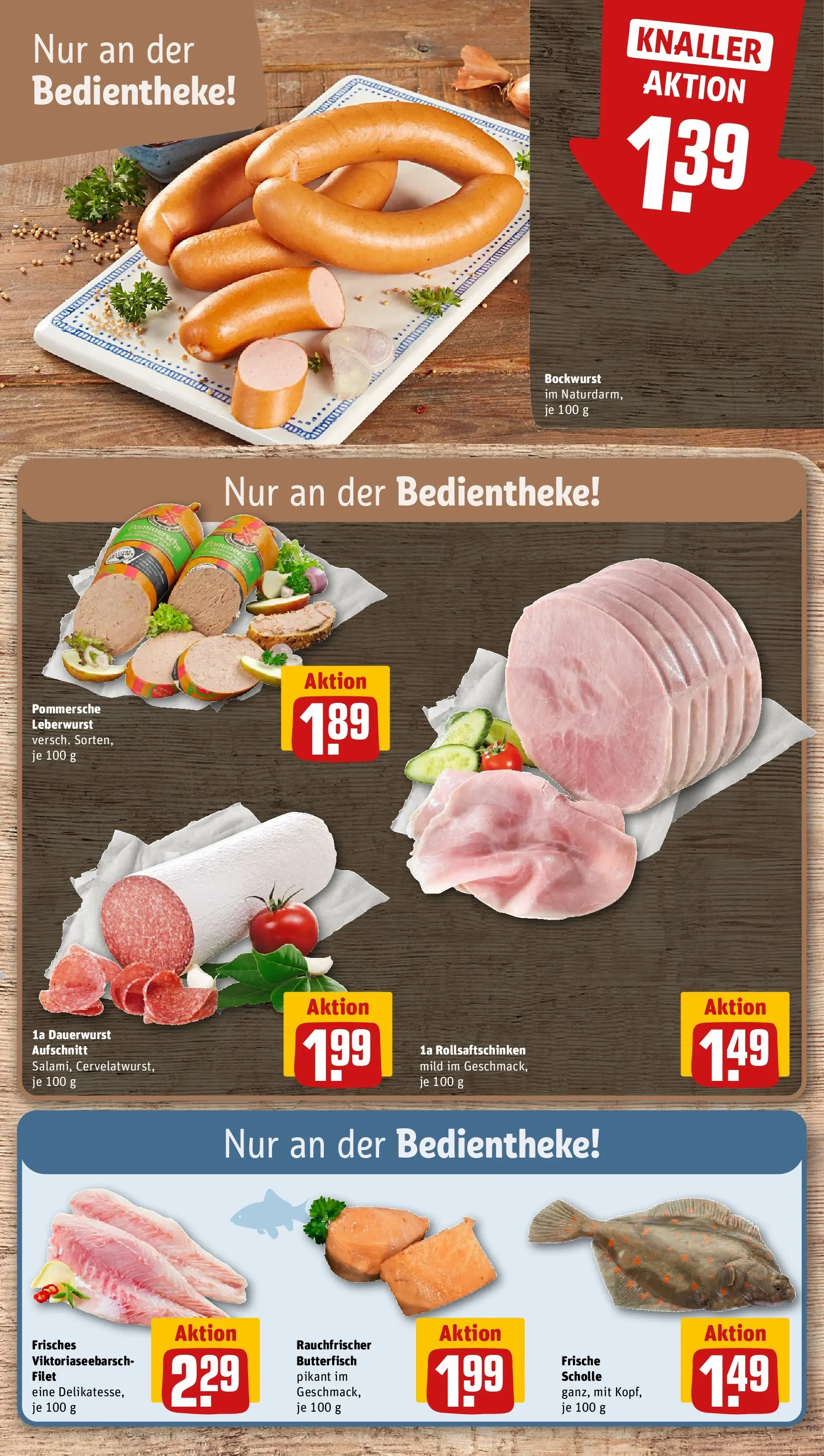 REWE Prospekt ab 16.02.2026 zum Blättern » Angebote | Seite: 15 | Produkte: Bockwurst, Salami